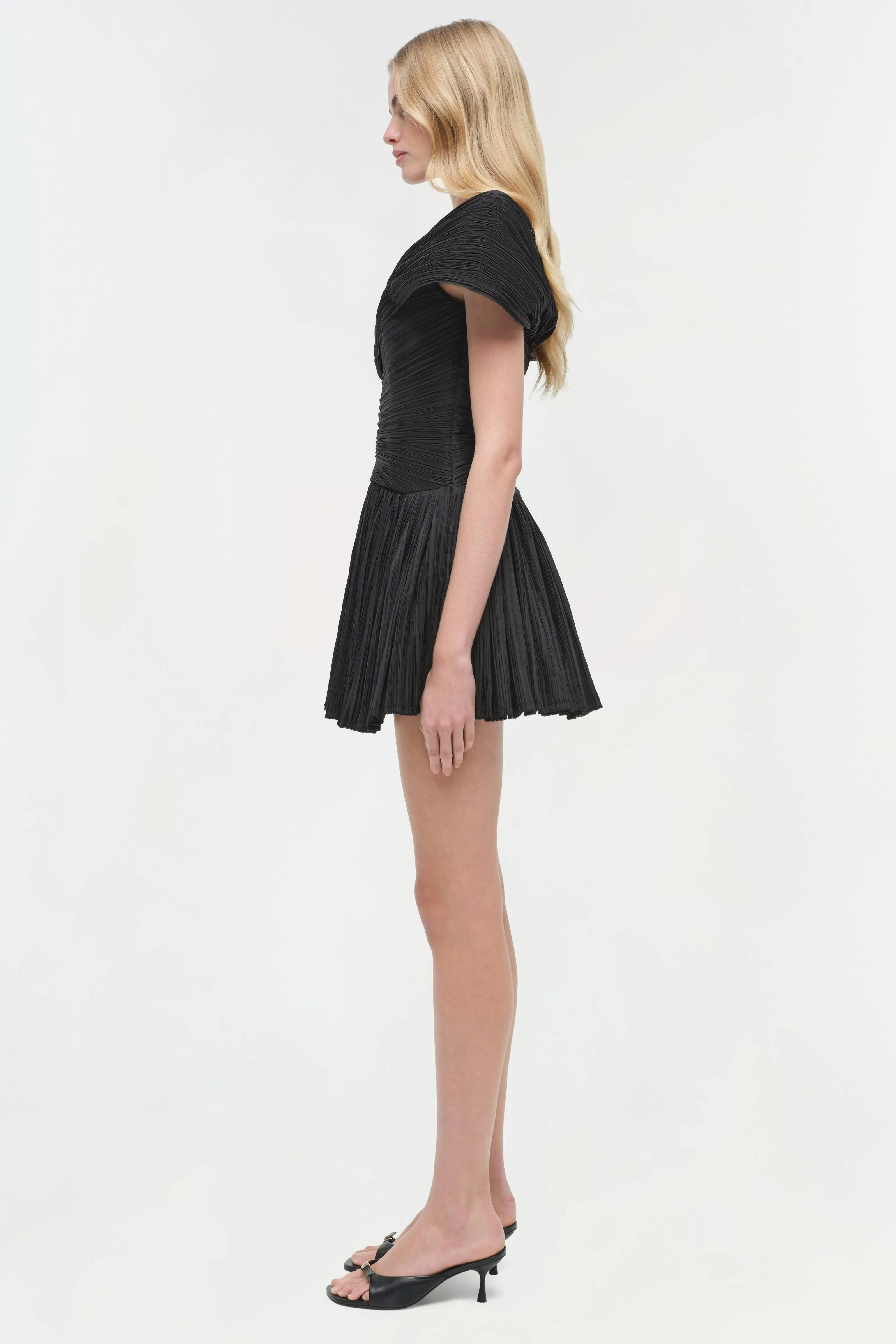 Avarie Plisse Mini Dress sold by Simkhai product image thumbnail 4