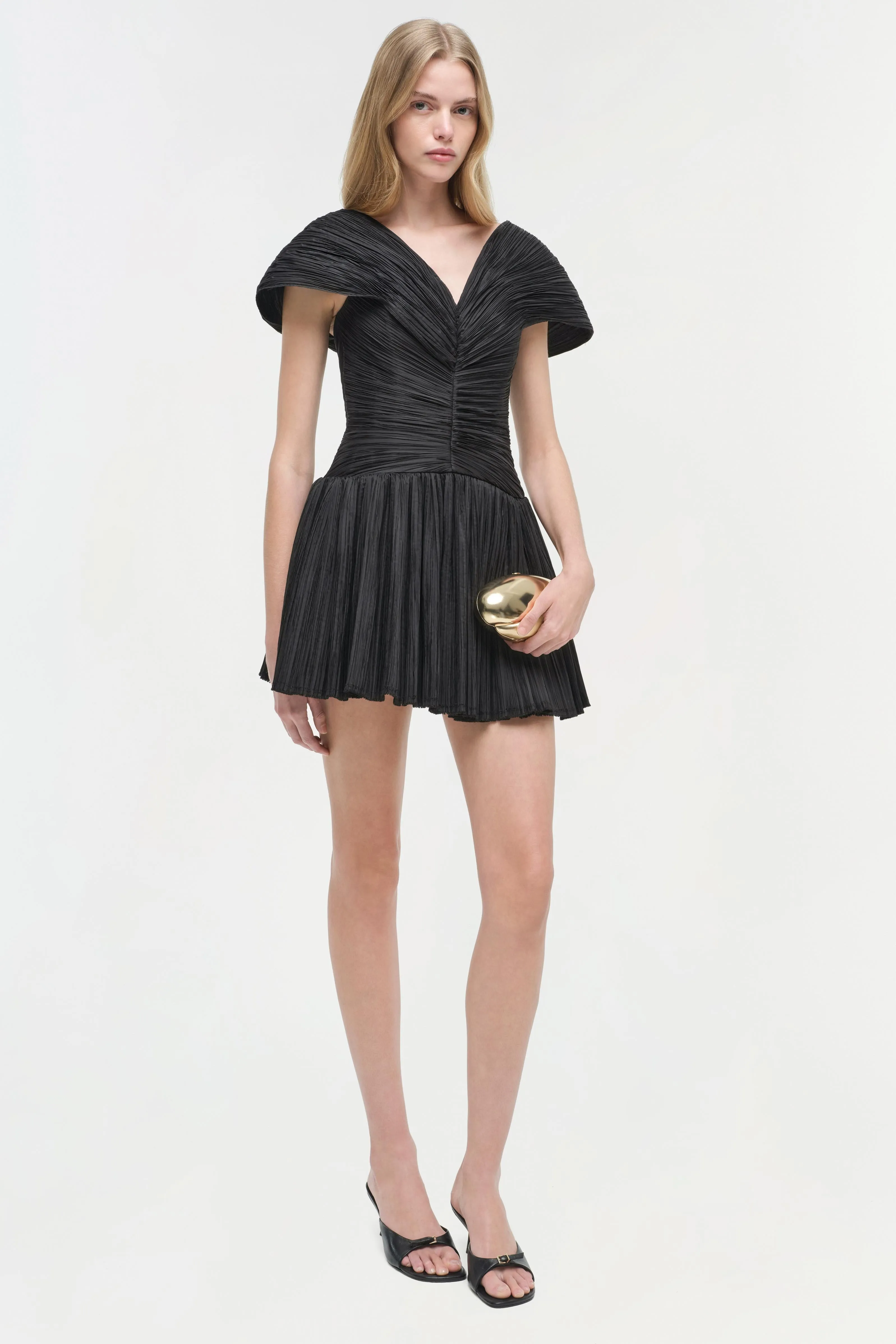 Avarie Plisse Mini Dress sold by Simkhai product image thumbnail 2