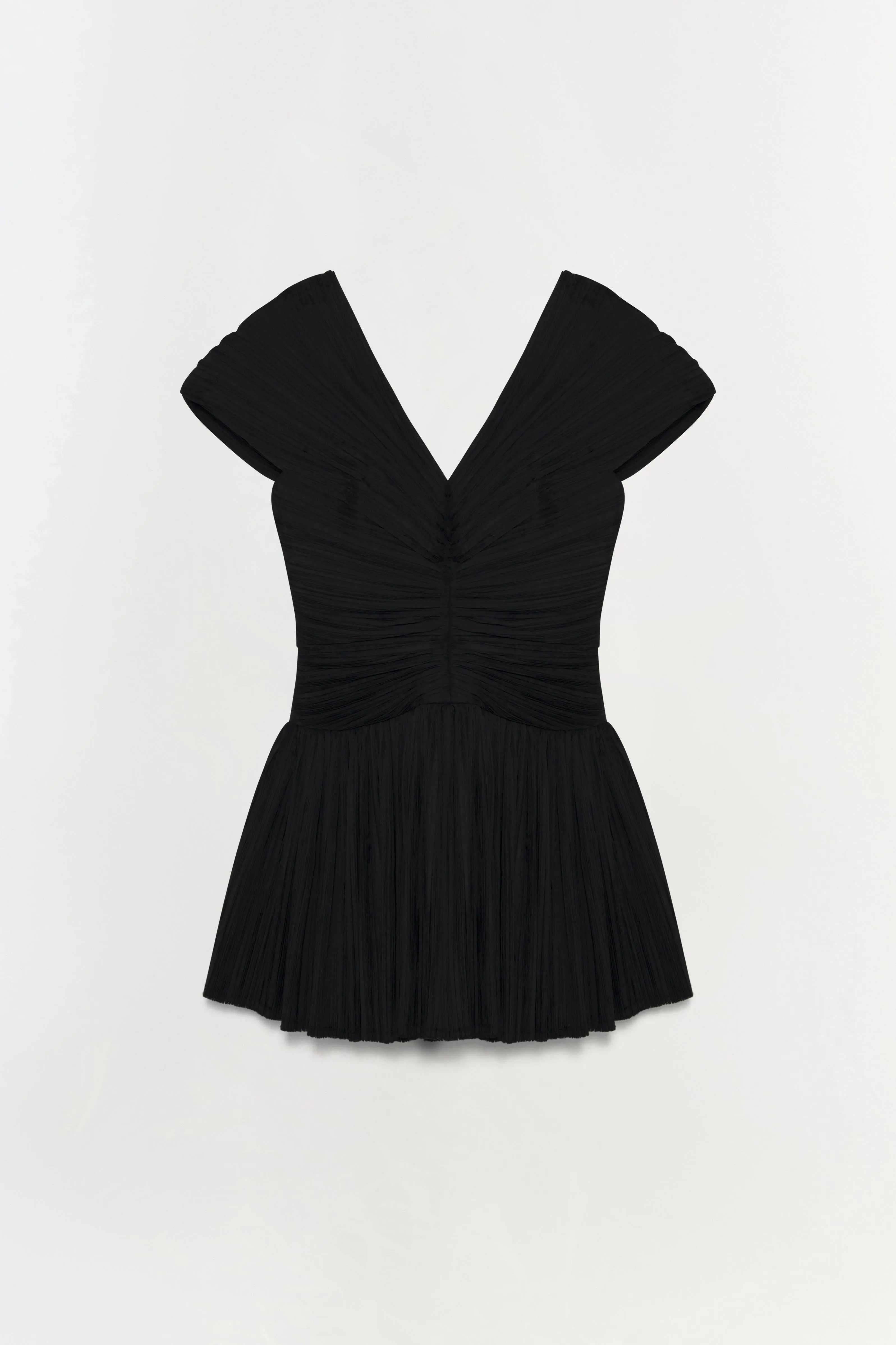 Avarie Plisse Mini Dress sold by Simkhai