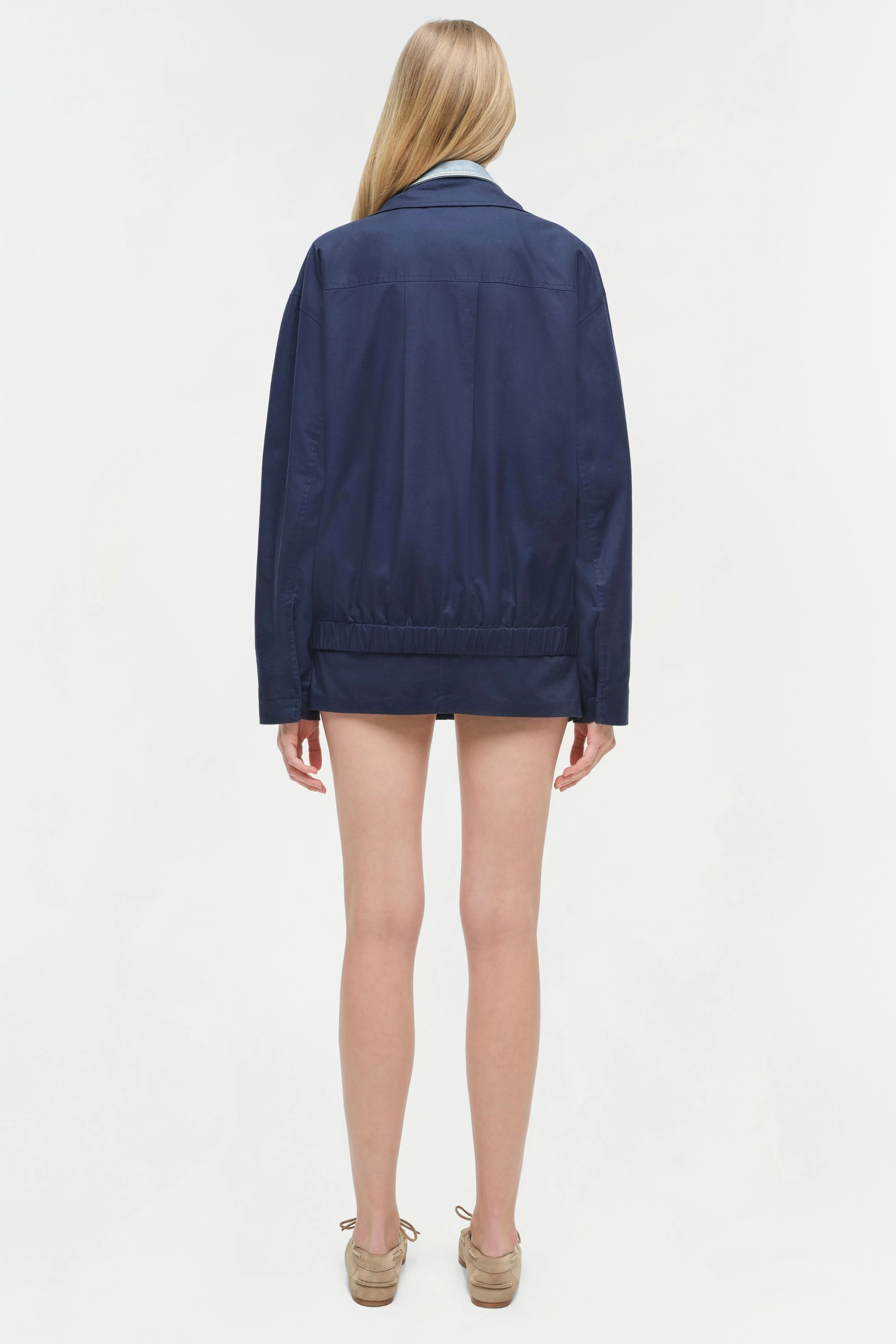 Apollo Denim Combo Jacket sold by Simkhai product image thumbnail 5