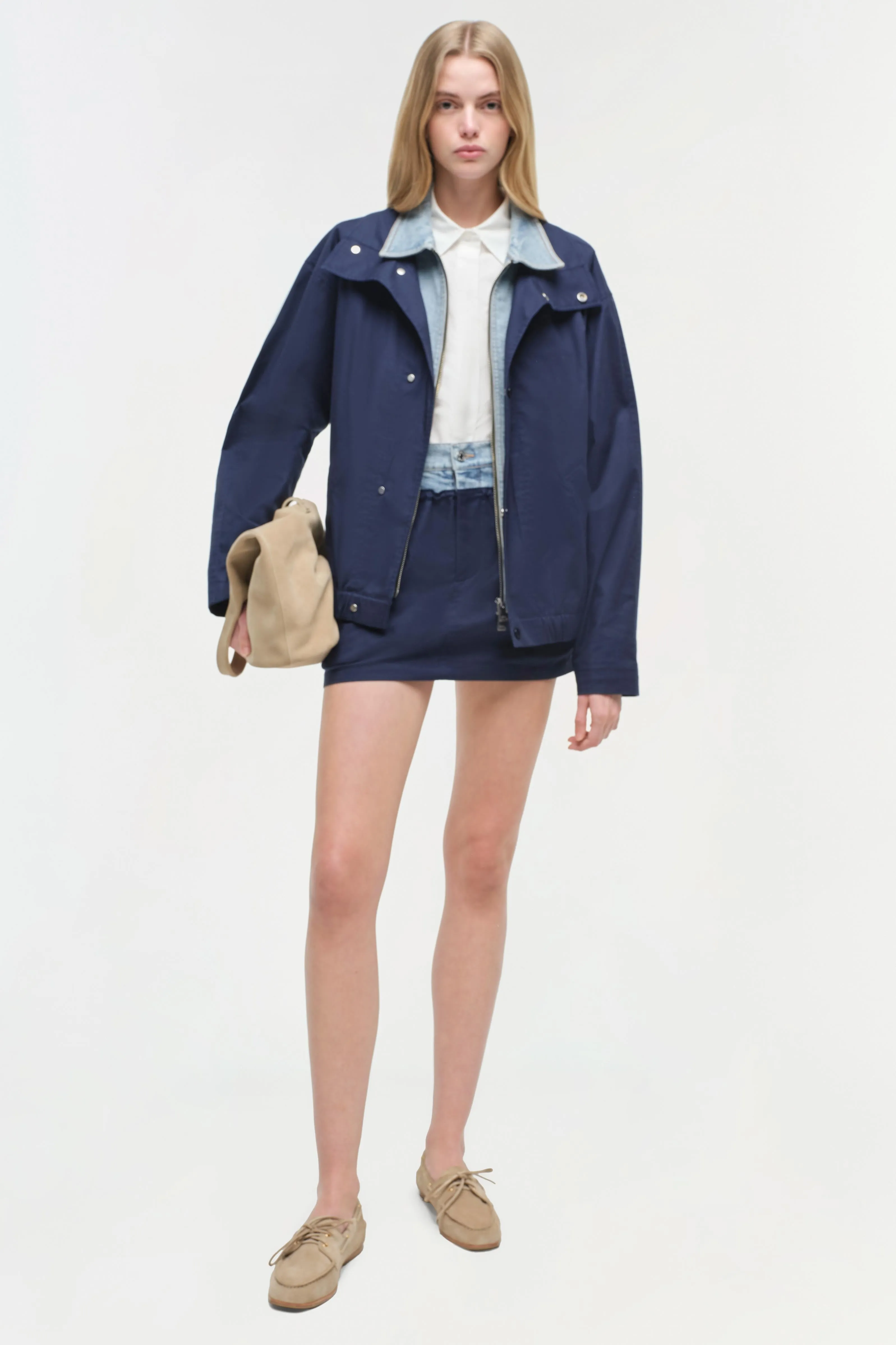 Apollo Denim Combo Jacket sold by Simkhai product image thumbnail 2