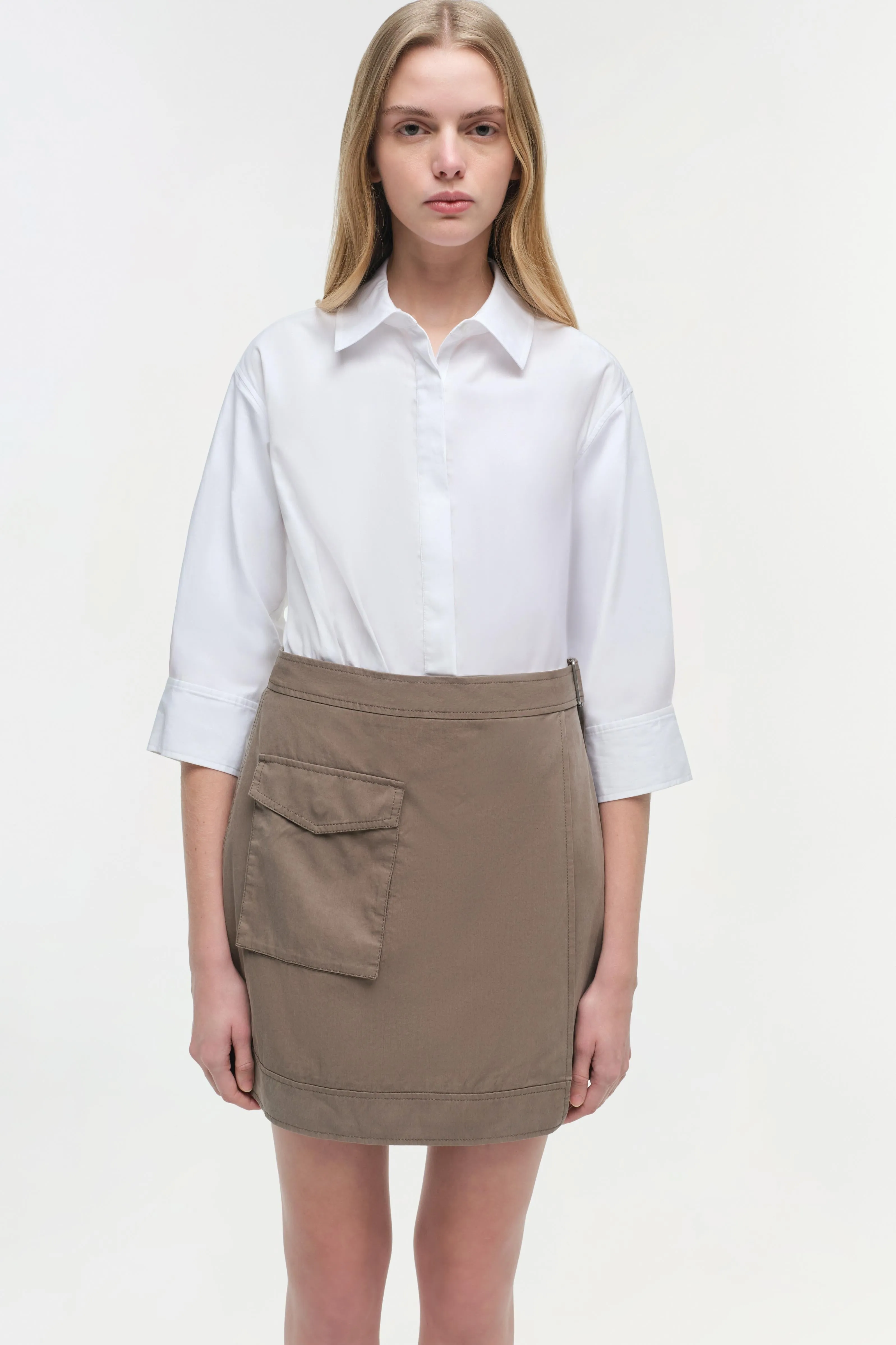 Fraser Mini Shirt Dress sold by Simkhai product image thumbnail 3