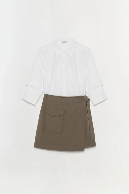 Fraser Mini Shirt Dress made by Simkhai