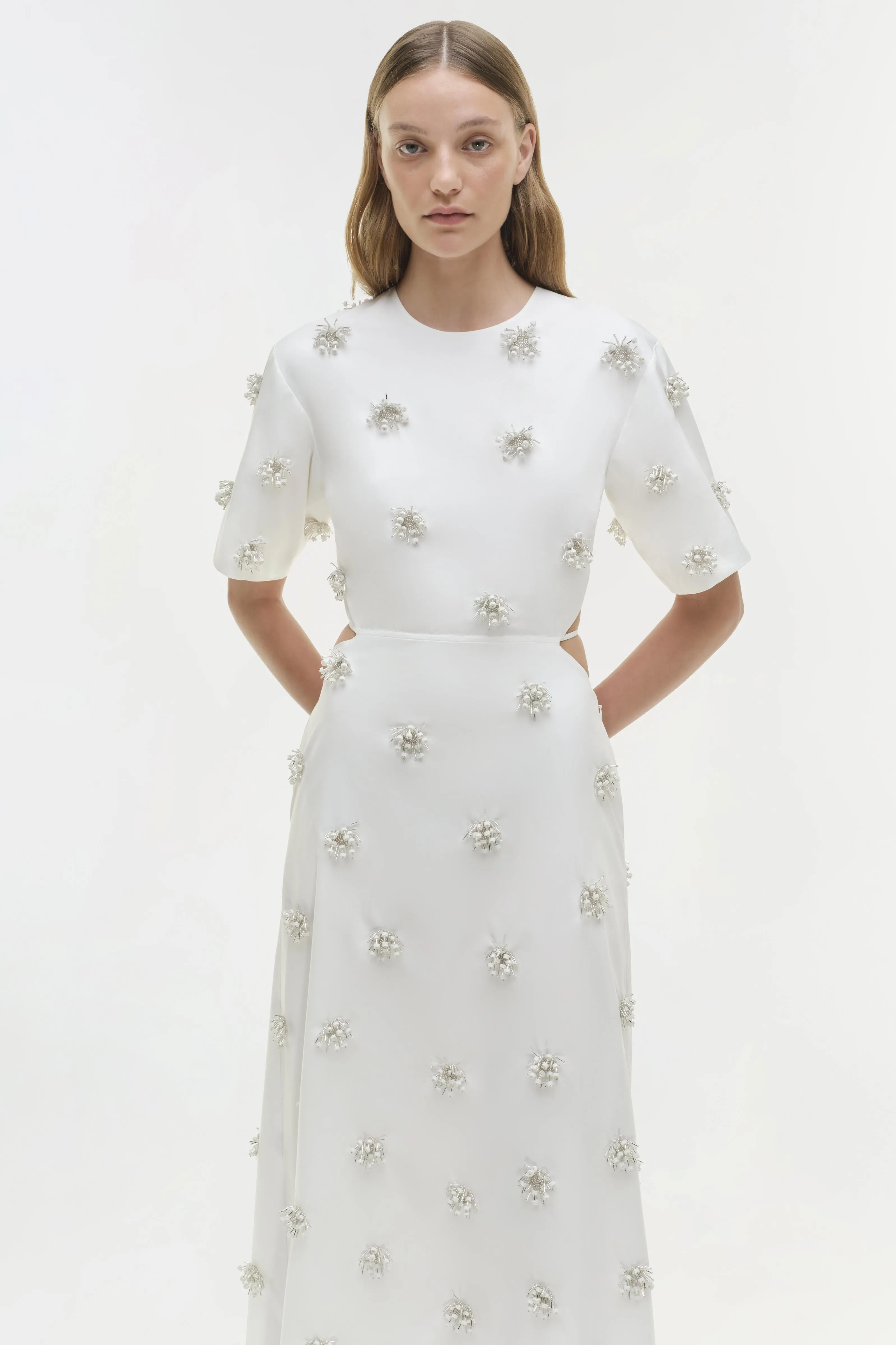 Starla Embellished Midi Dress sold by Simkhai product image thumbnail 3