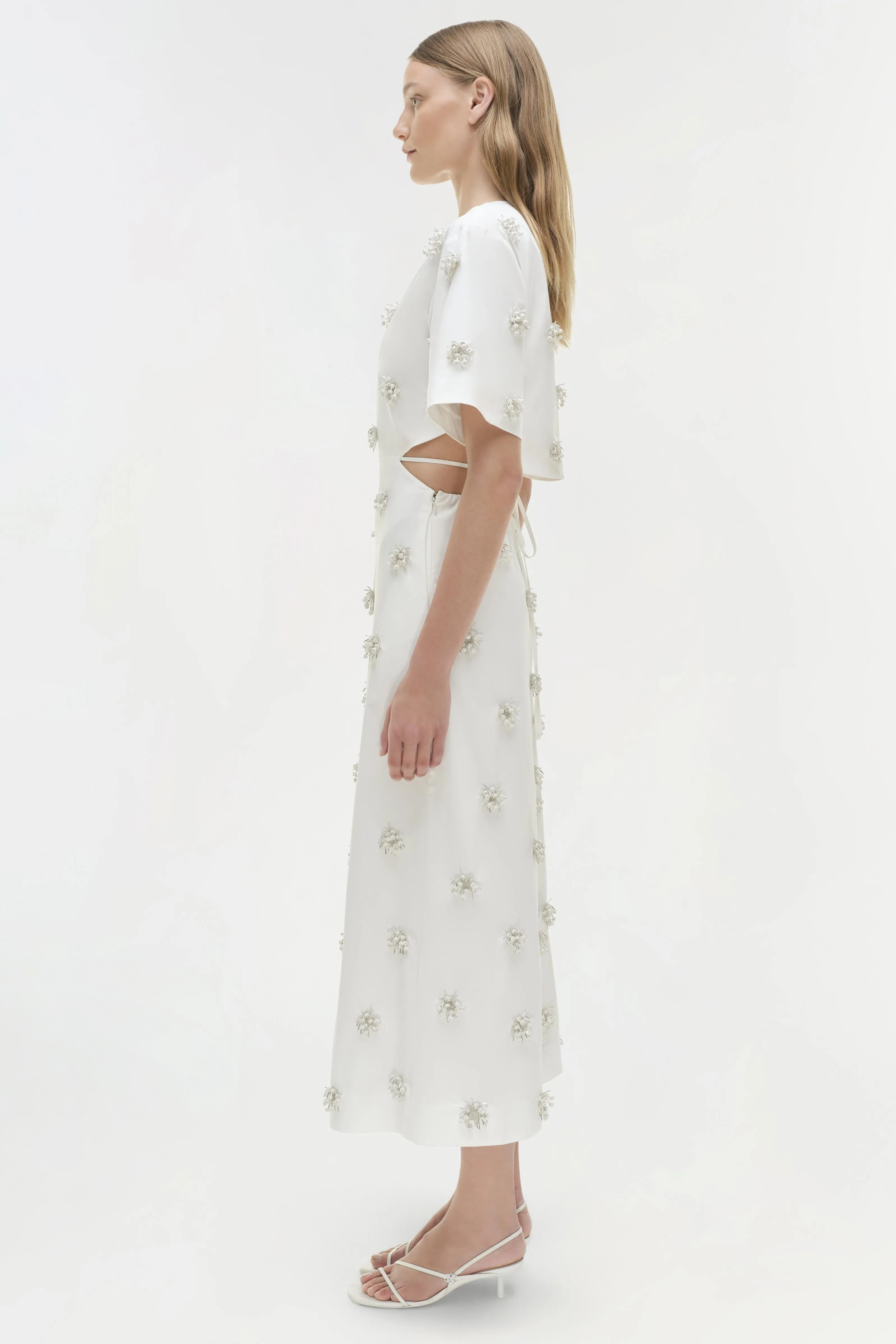 Starla Embellished Midi Dress sold by Simkhai product image thumbnail 4