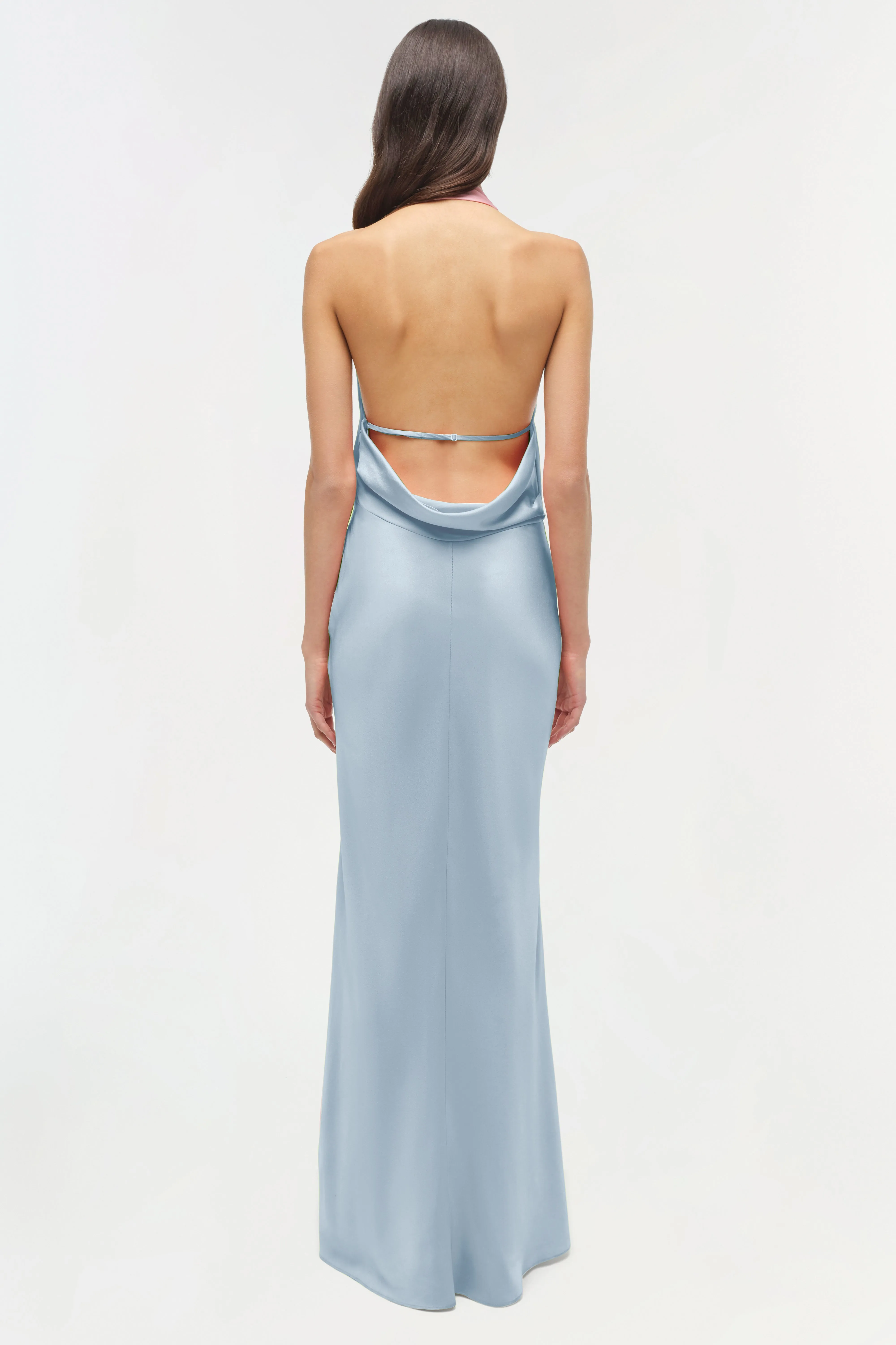 Reannon Draped Satin Gown sold by Simkhai product image thumbnail 5