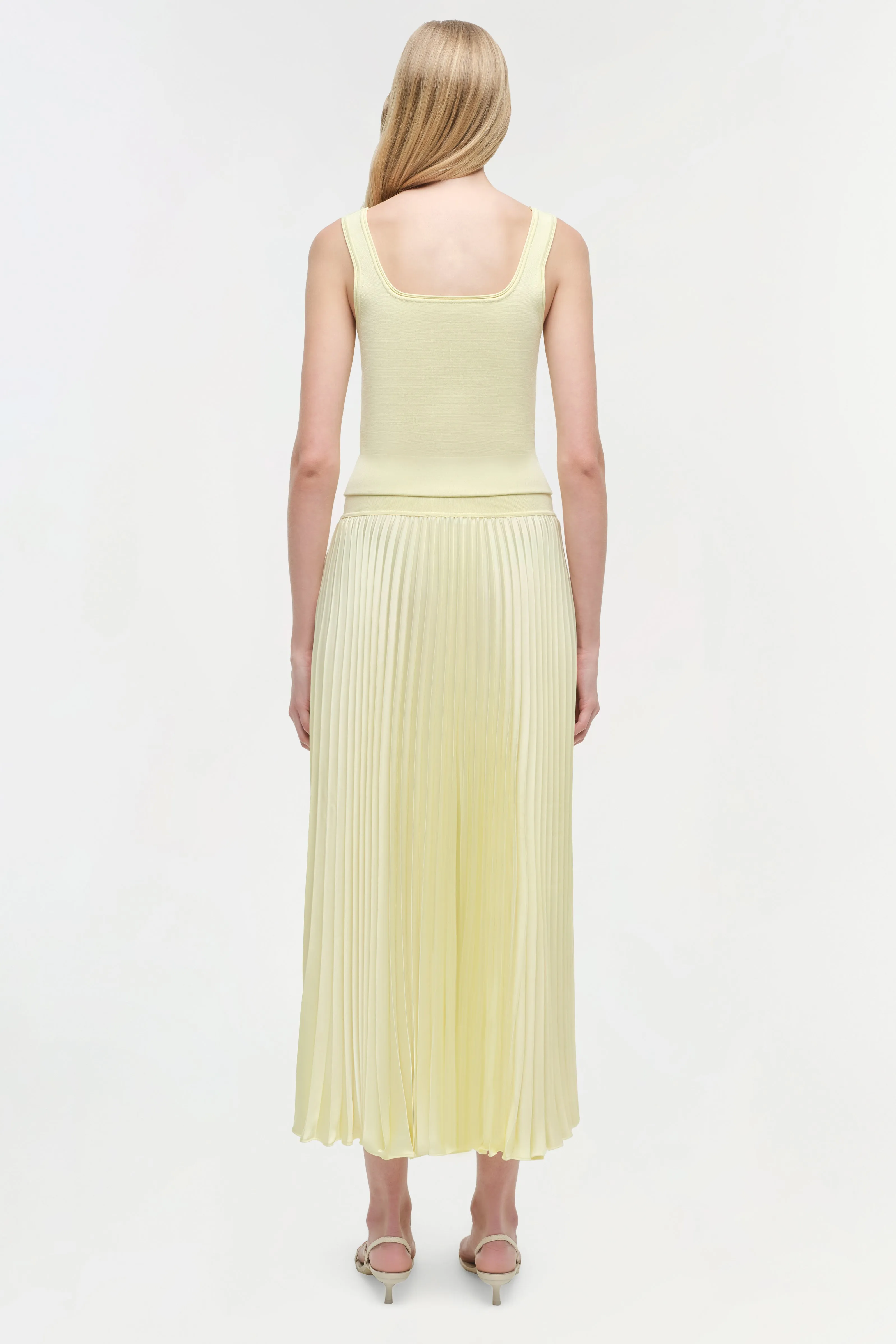 Melanie Pleated Midi Skirt sold by Simkhai product image thumbnail 5
