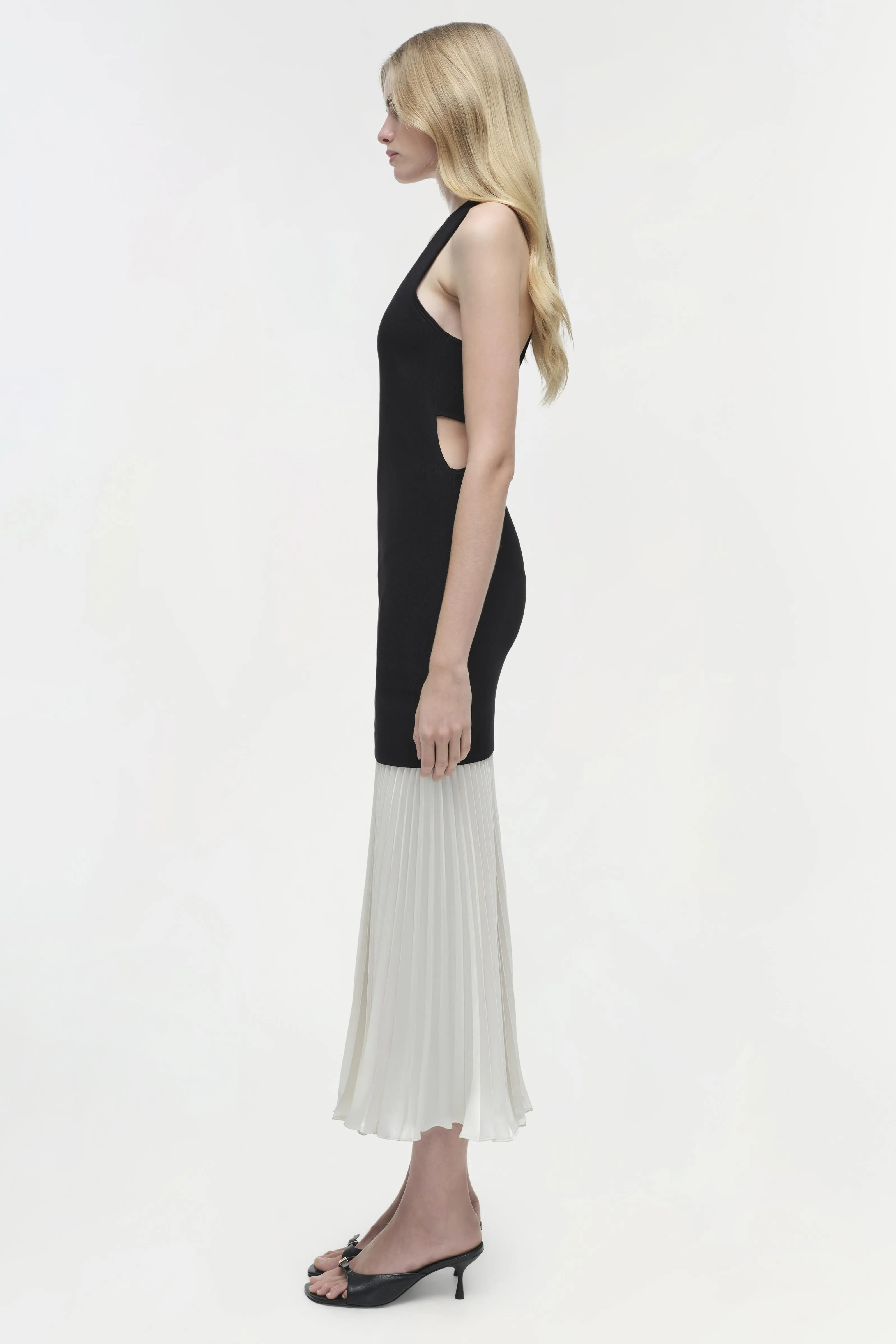 Zaden Knit Combo Midi Dress sold by Simkhai product image thumbnail 5