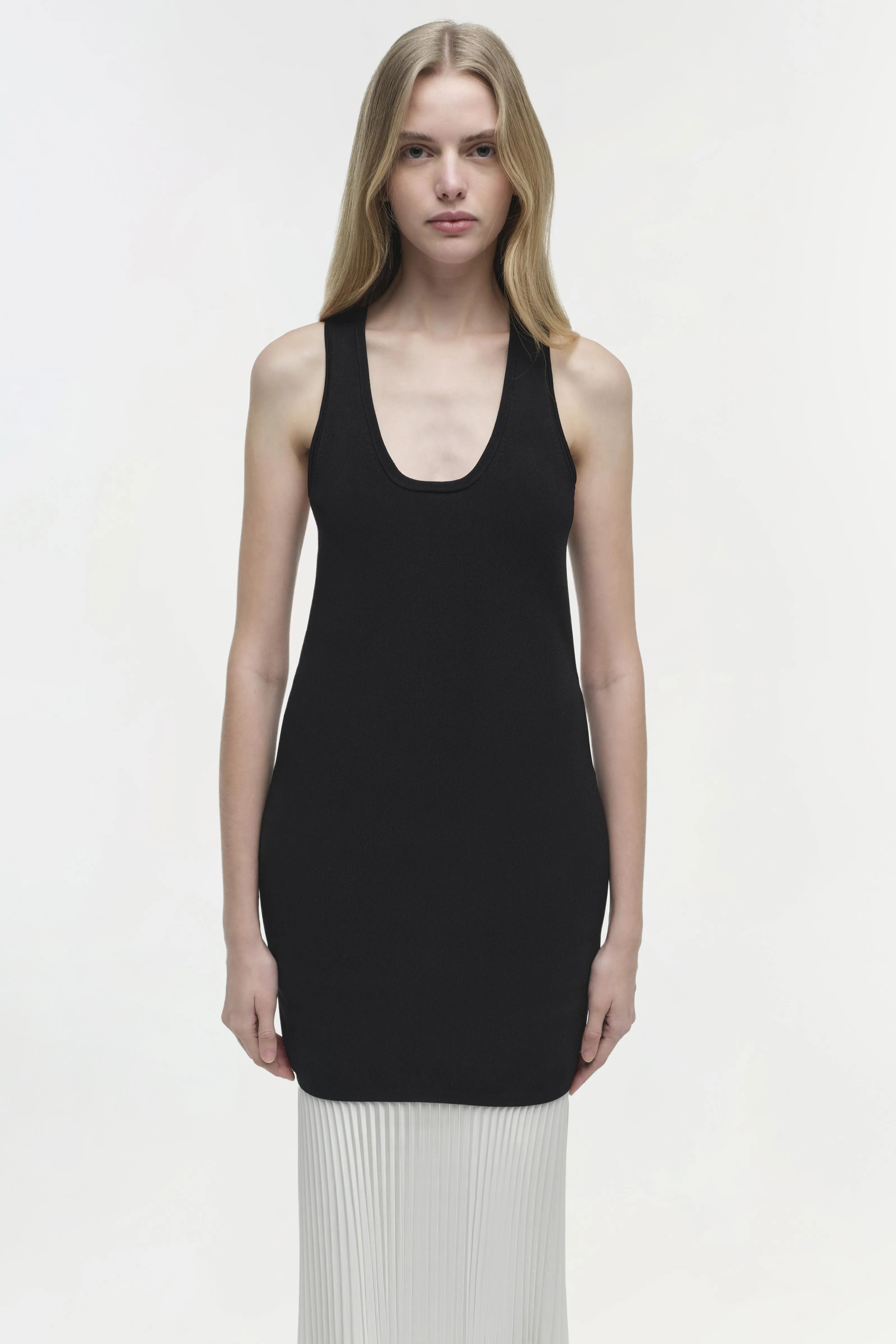 Zaden Knit Combo Midi Dress sold by Simkhai product image thumbnail 3