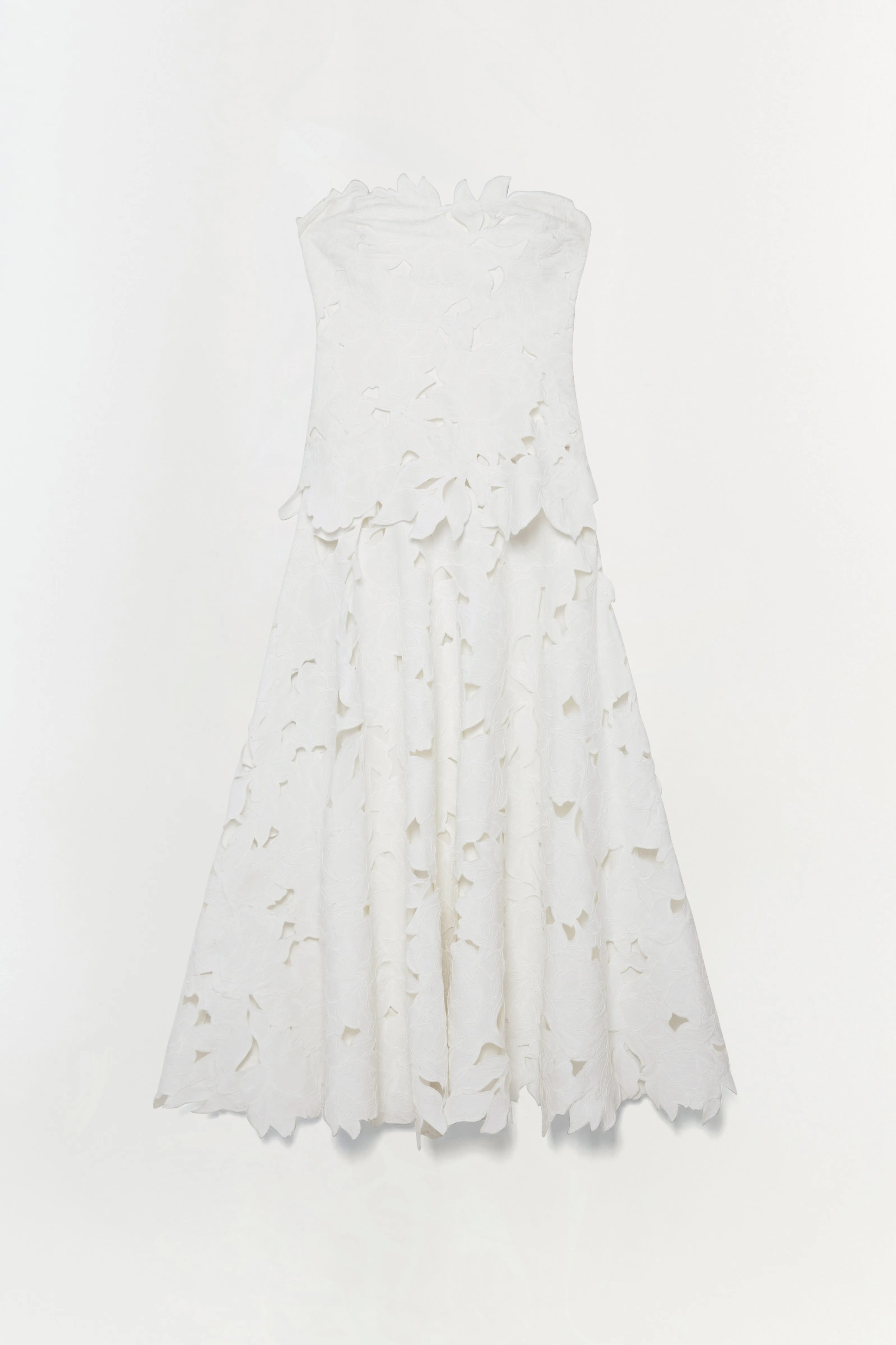 Audrey Embroidered Midi Dress sold by Simkhai
