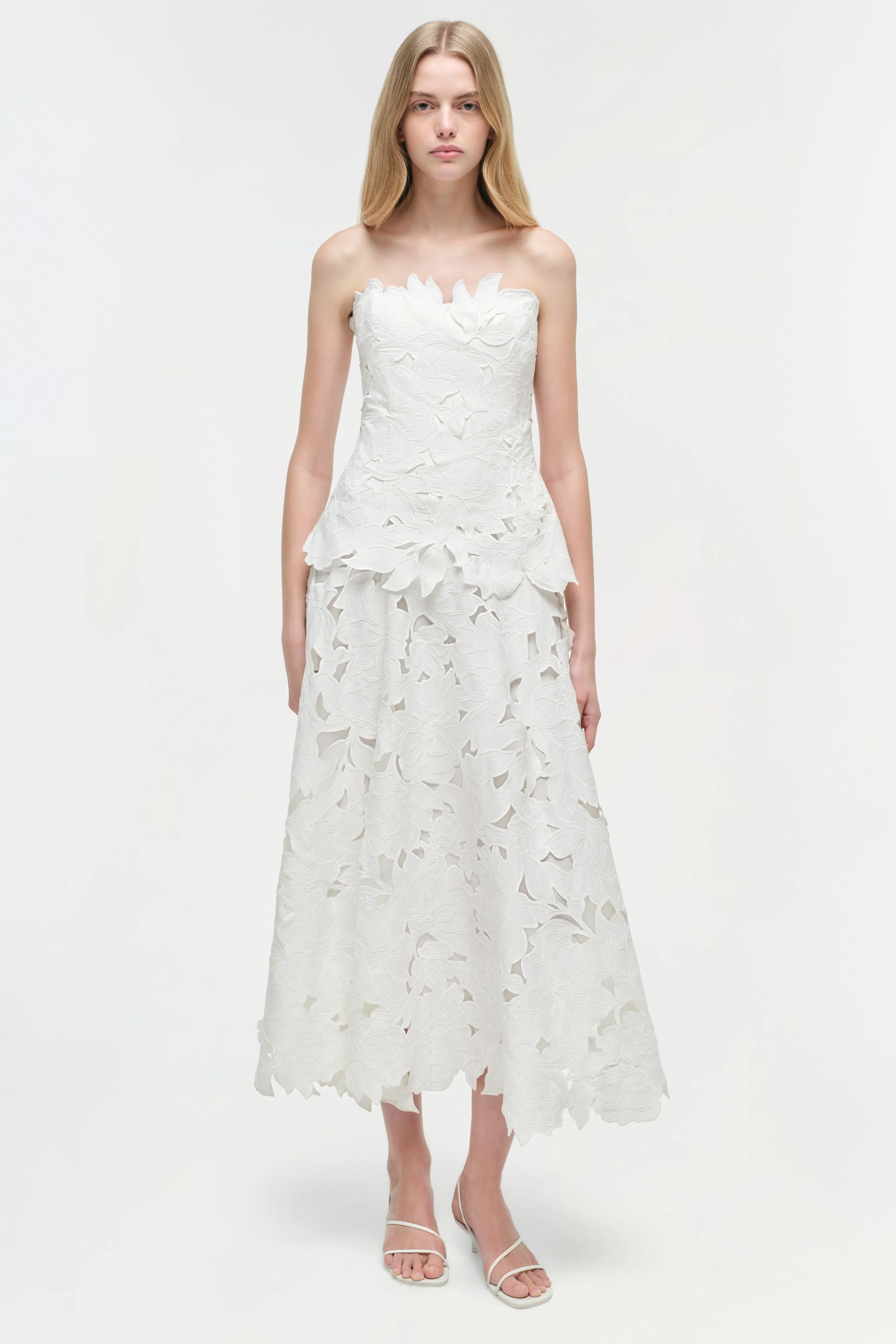 Audrey Embroidered Midi Dress sold by Simkhai product image thumbnail 2