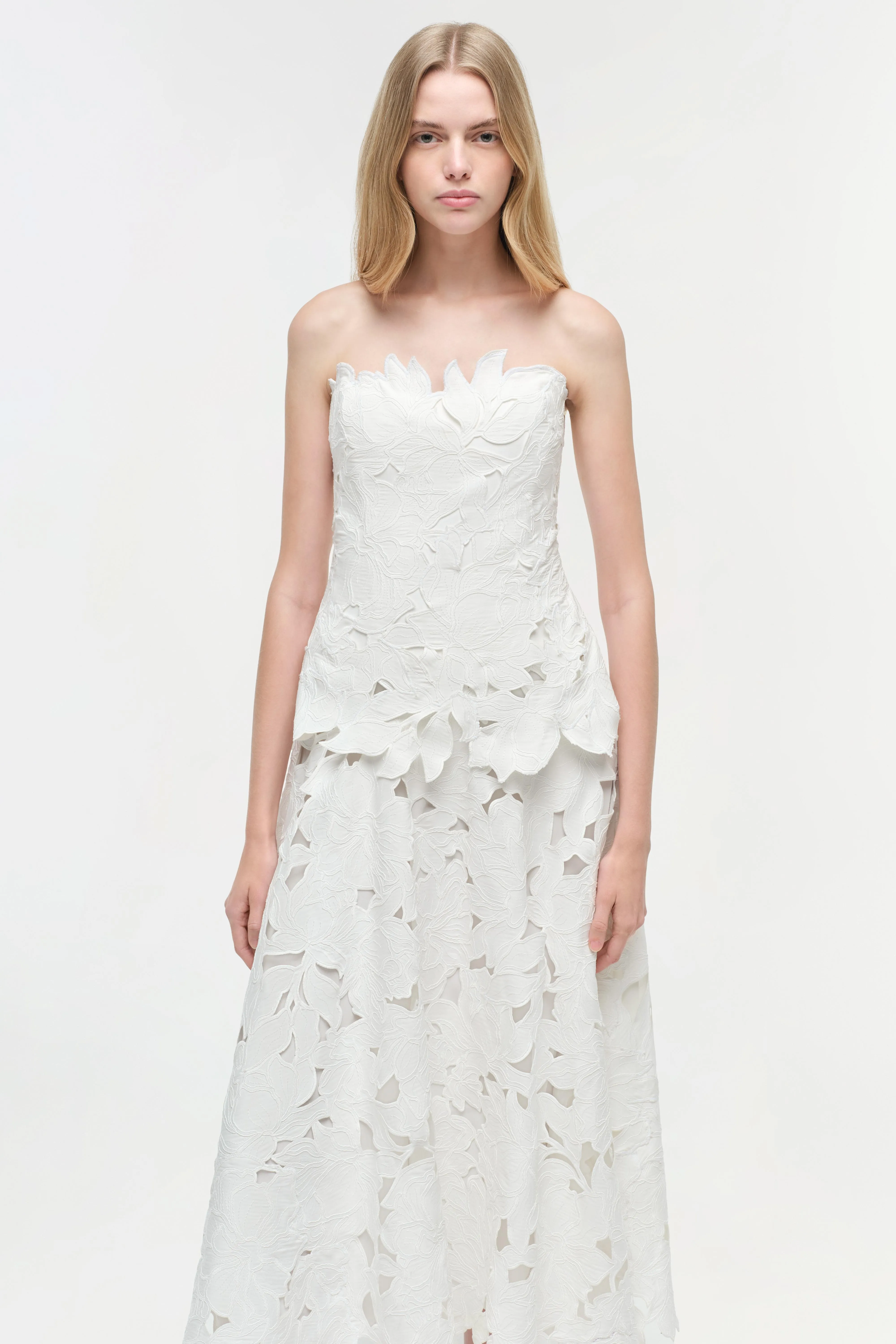 Audrey Embroidered Midi Dress sold by Simkhai product image thumbnail 3