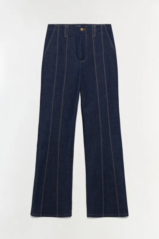 Ansel Denim Trouser made by Simkhai