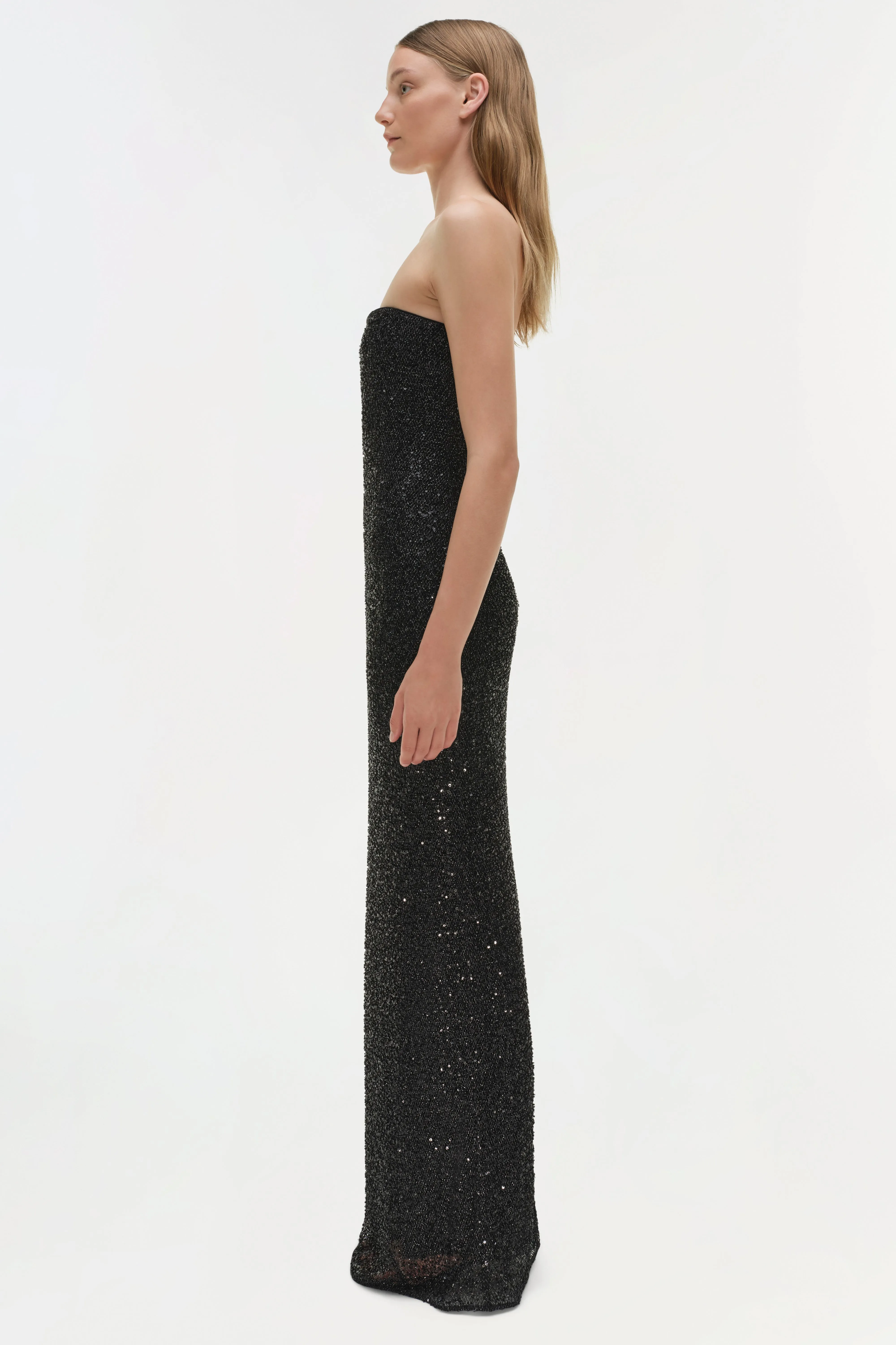 Xyla Sequin Gown sold by Simkhai product image thumbnail 4