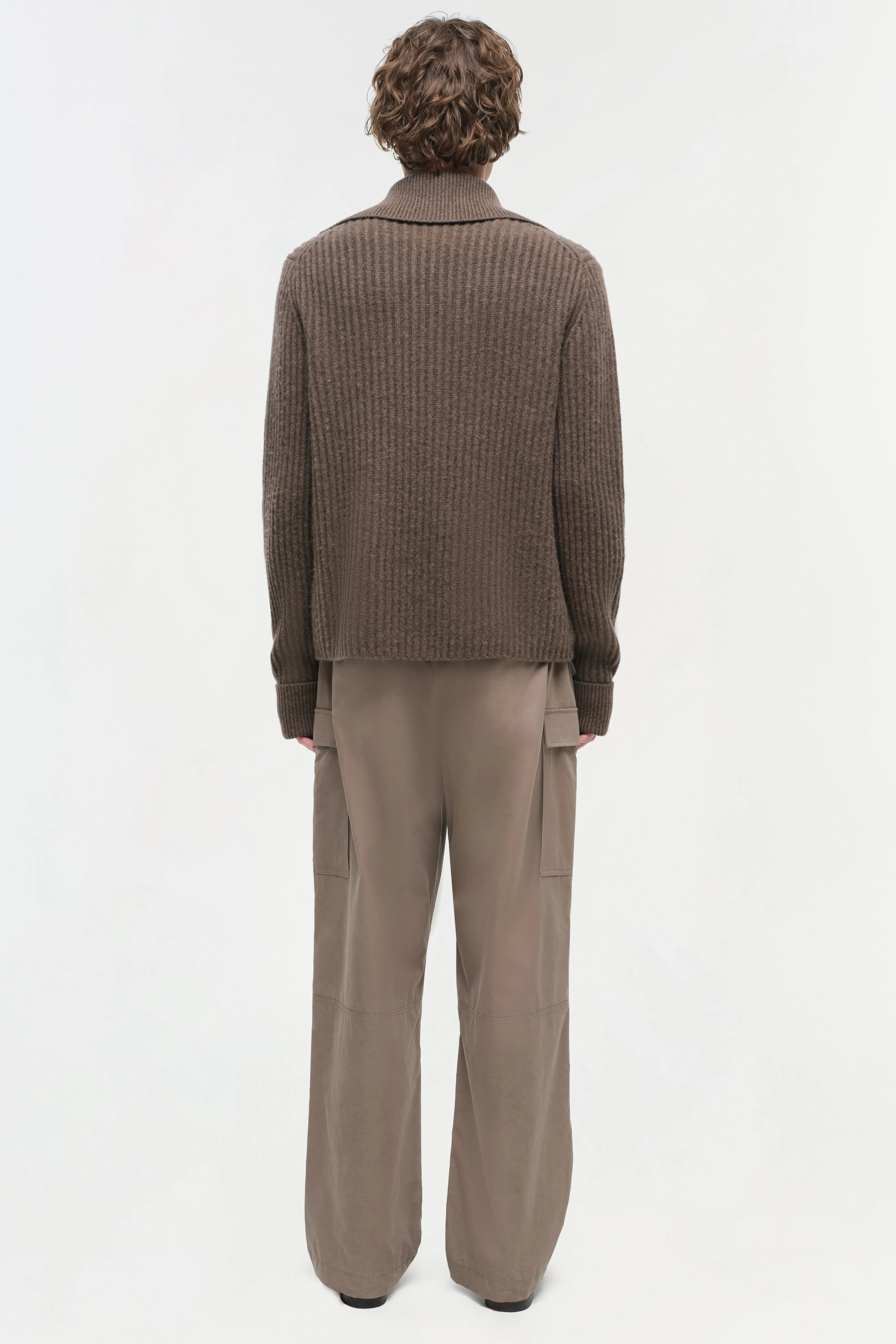 Geoff Cashmere Zip Up Jacket sold by Simkhai product image thumbnail 5