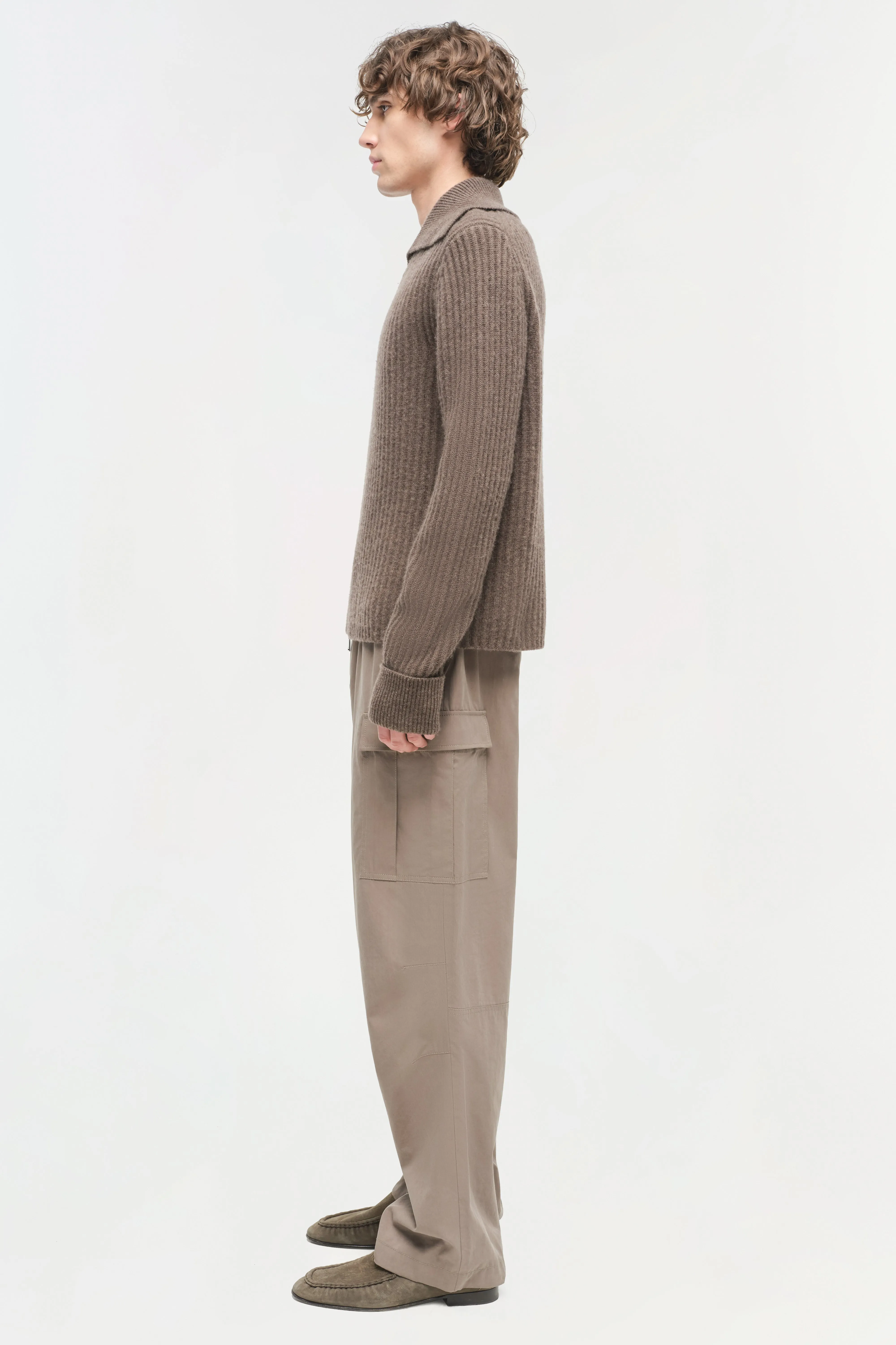 Geoff Cashmere Zip Up Jacket sold by Simkhai product image thumbnail 4