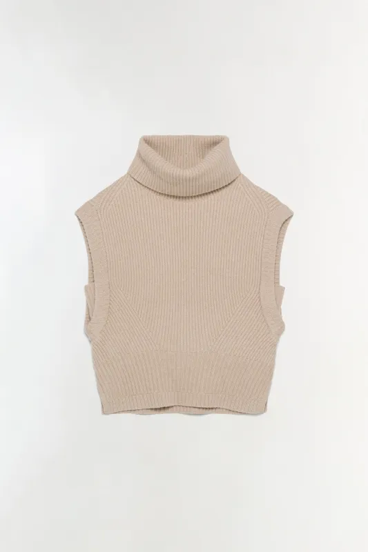 Maple Wool Cashmere Top sold by Simkhai