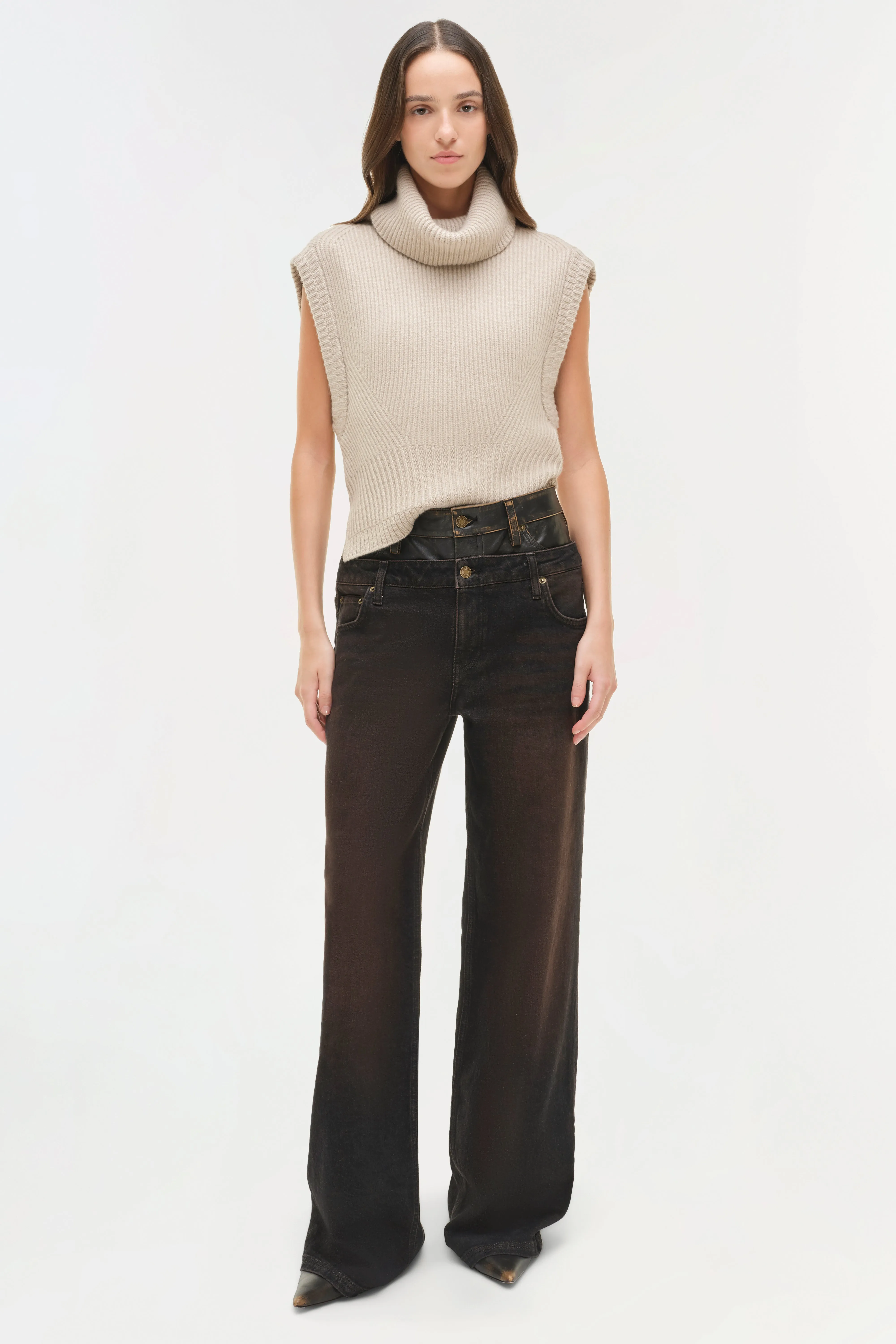 Maple Wool Cashmere Top sold by Simkhai product image thumbnail 2