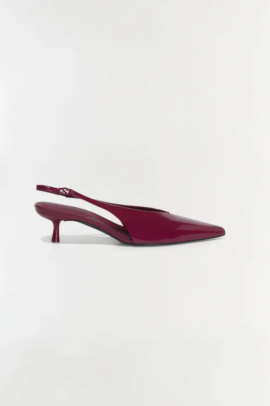 Sylvie Slingback Kitten Heel made by Simkhai