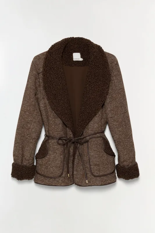 Rorie Quilted Jacket made by Simkhai