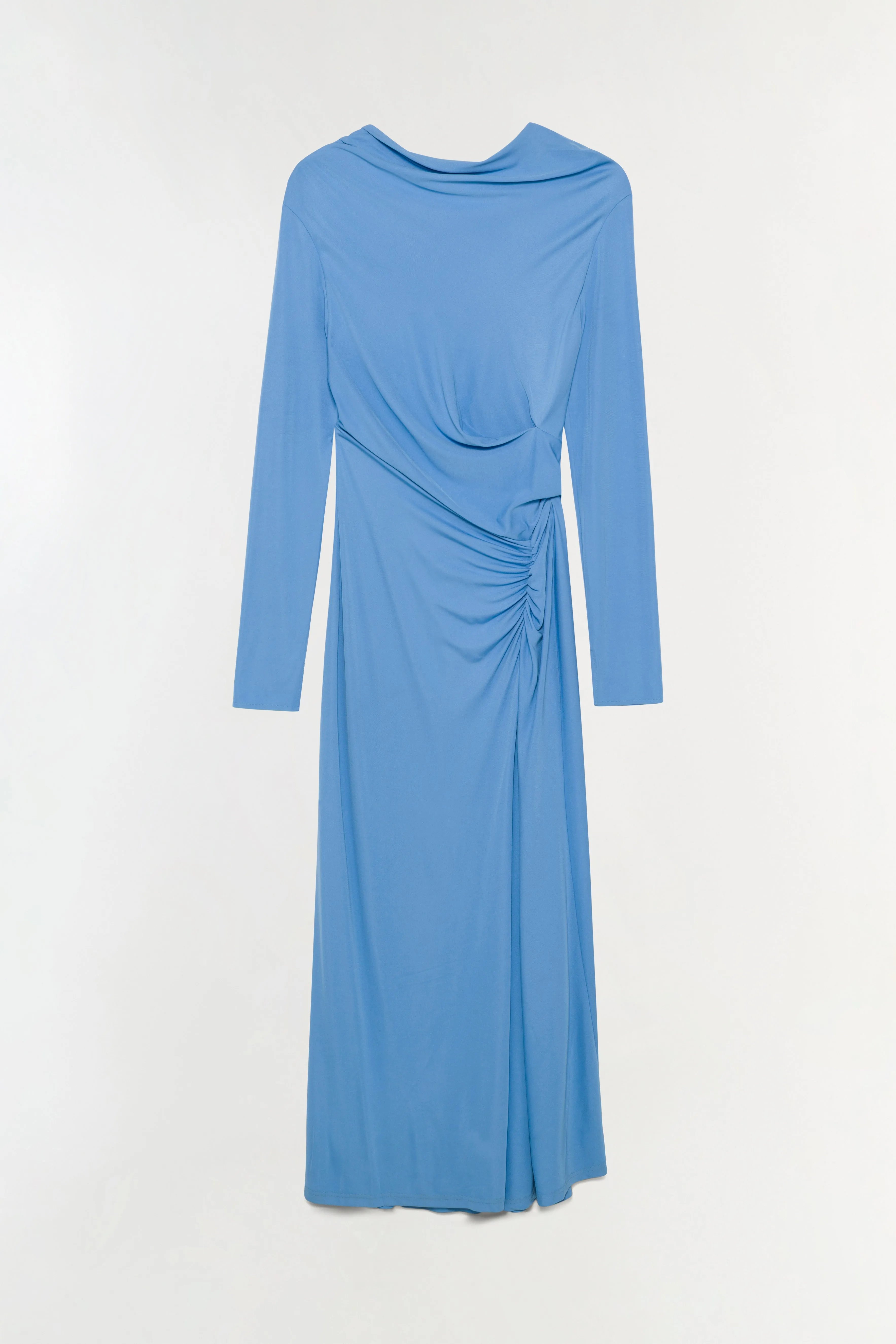 Ferrera Draped Jersey Midi Dress sold by Simkhai