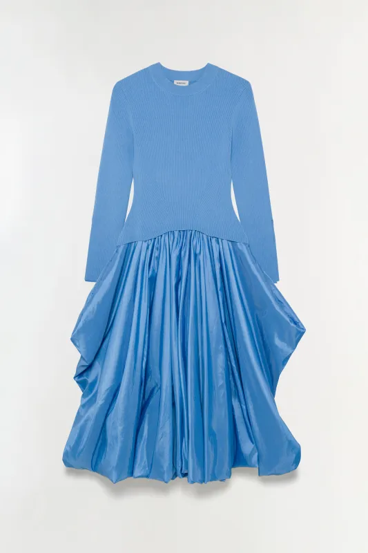 Kenlie Taffeta Knit Midi Dress sold by Simkhai