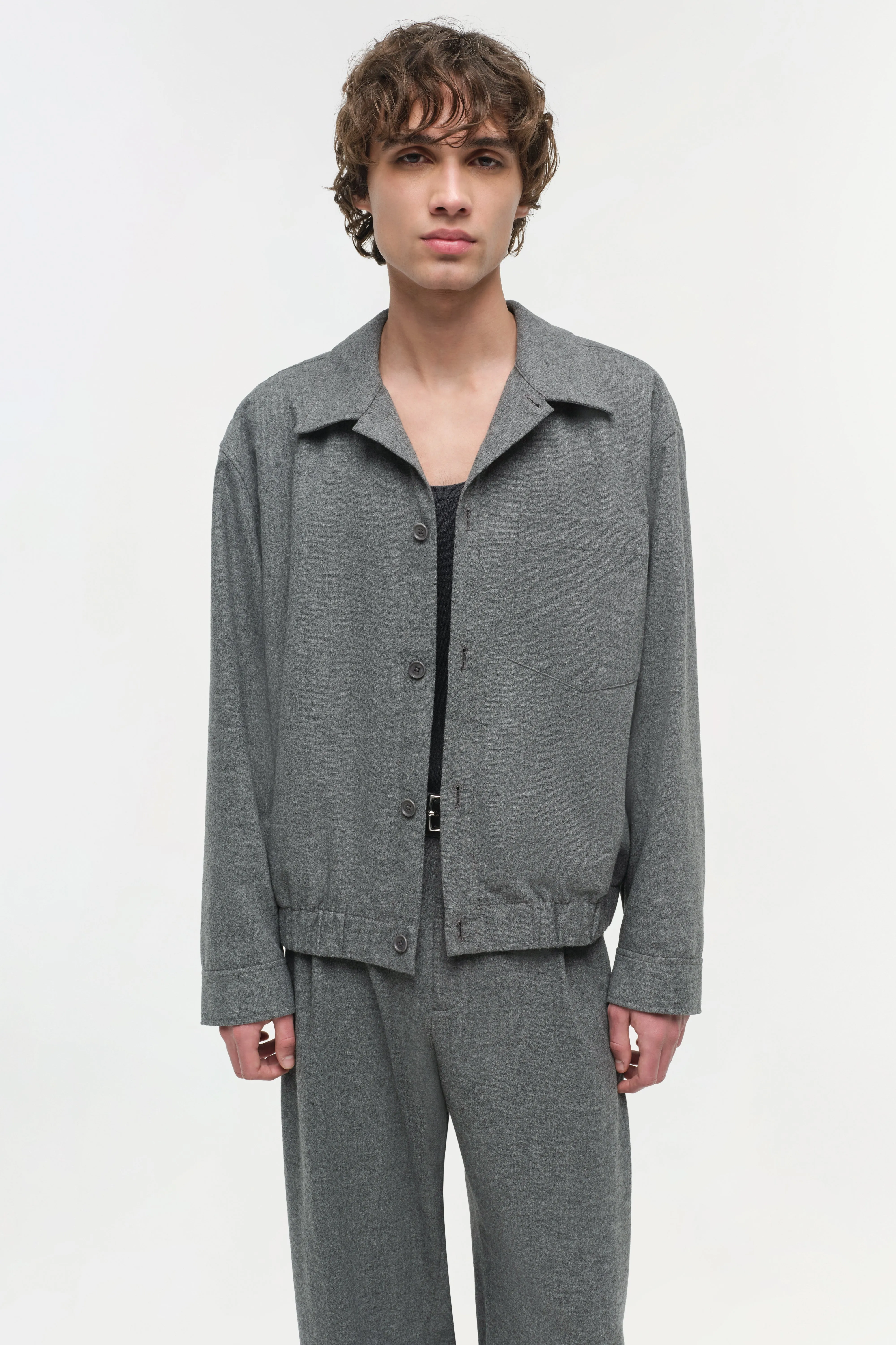 Ernie Blouson Shirt Jacket sold by Simkhai product image thumbnail 3