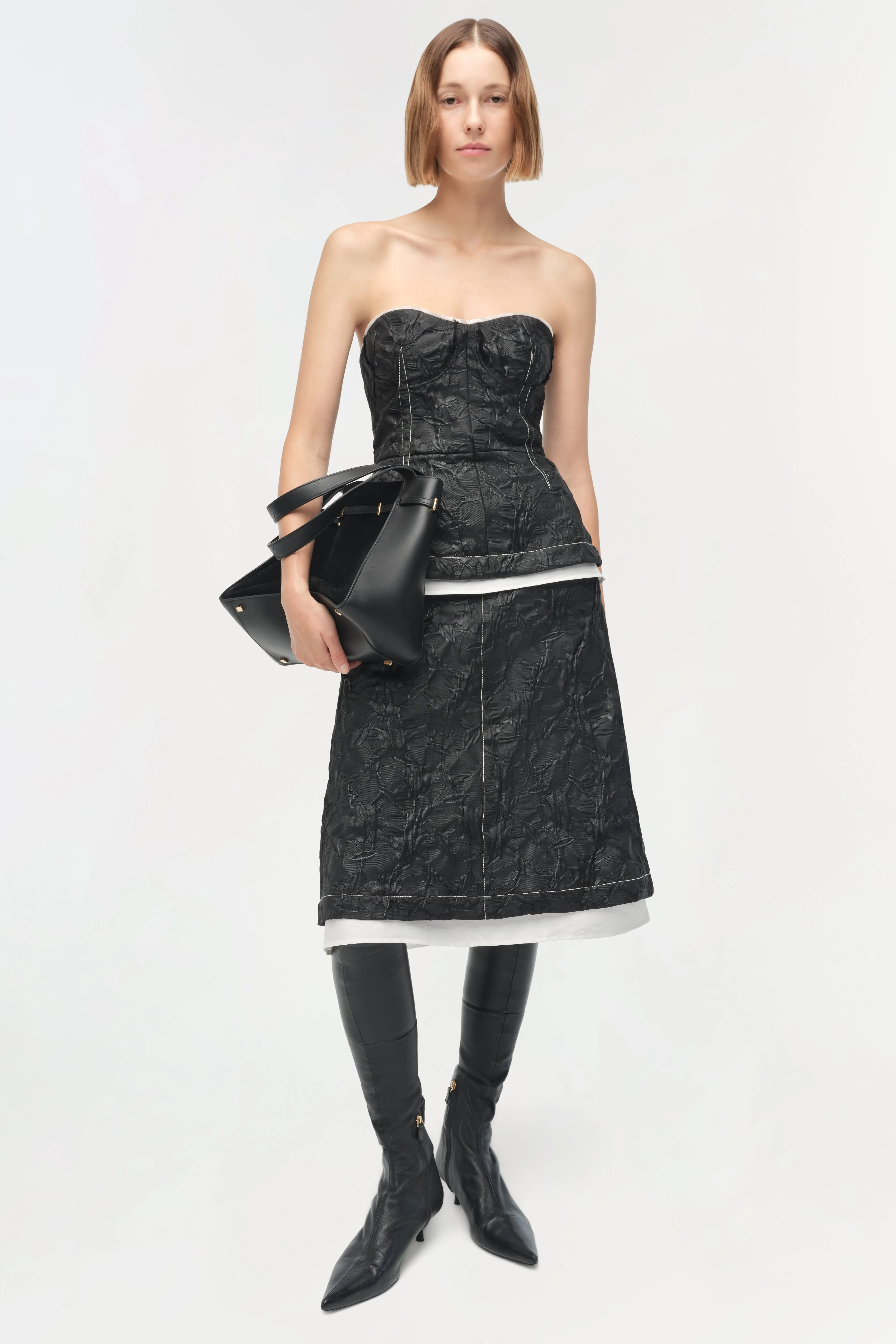 Zander Jacquard Bustier Top sold by Simkhai product image thumbnail 2