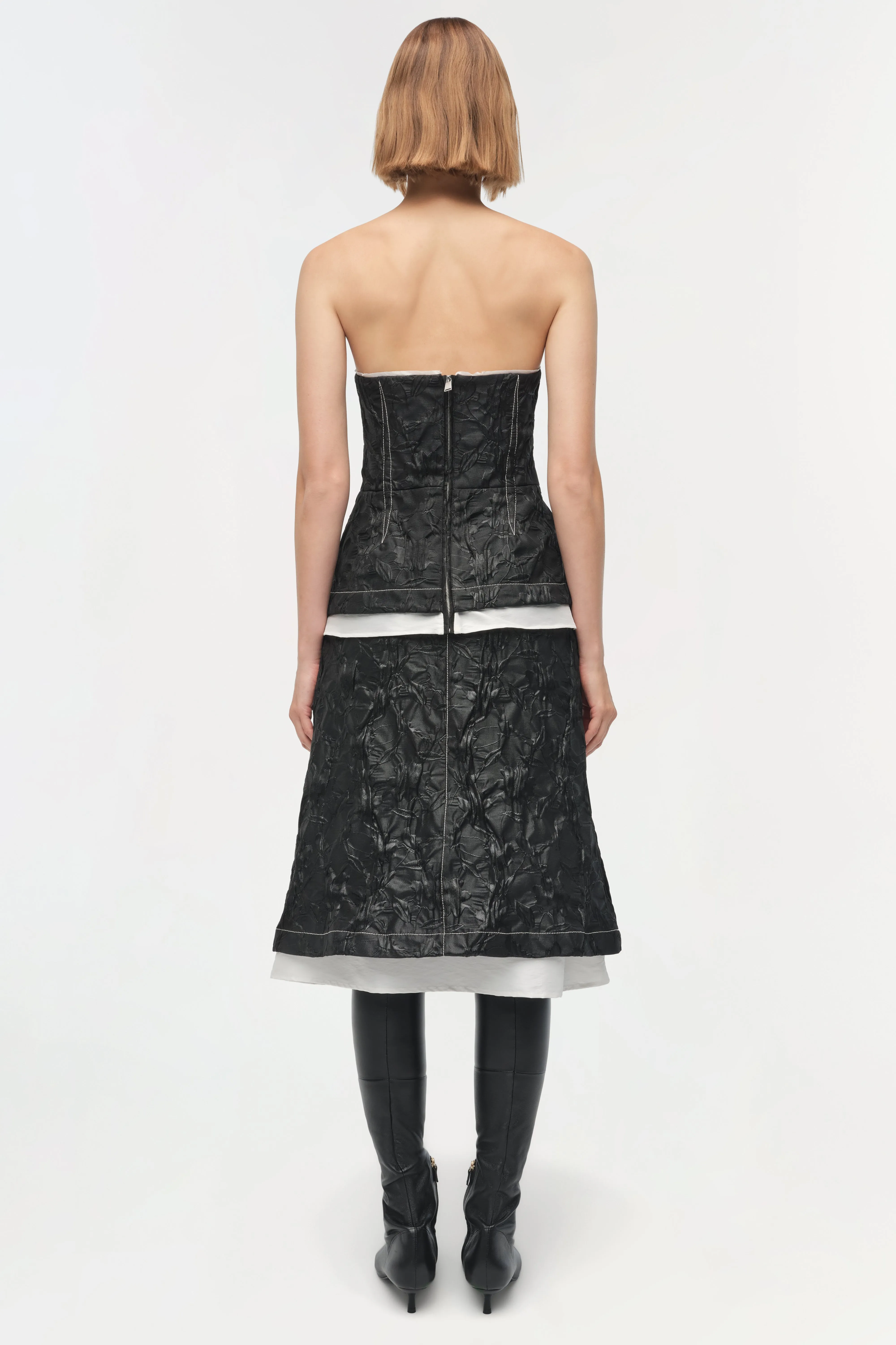 Zander Jacquard Bustier Top sold by Simkhai product image thumbnail 5
