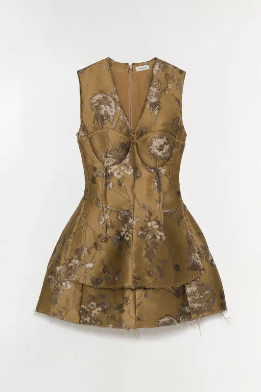 Brynelle Jacquard Mini Dress sold by Simkhai