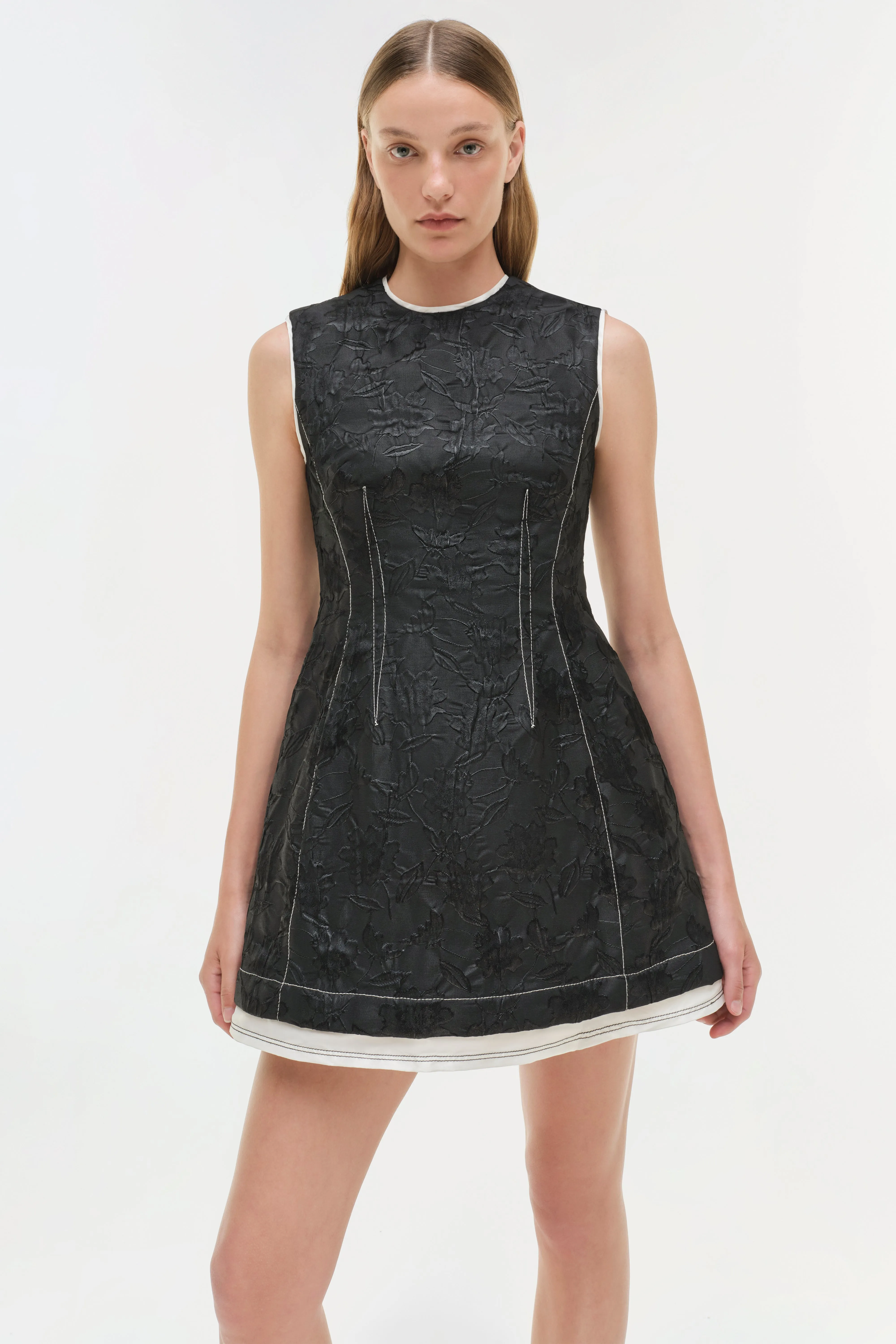 Audrina Jacquard Mini Dress sold by Simkhai product image thumbnail 3