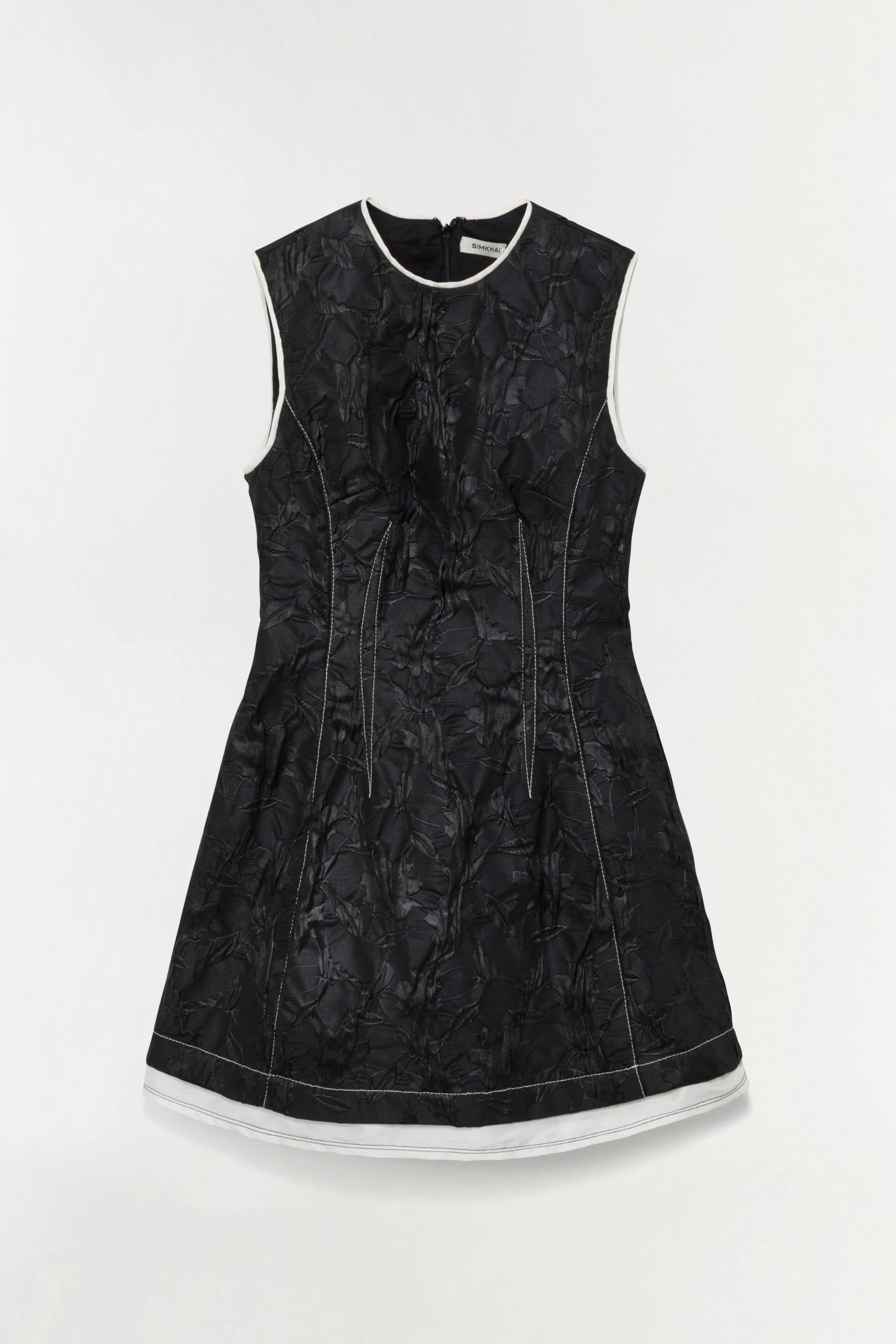 Audrina Jacquard Mini Dress sold by Simkhai
