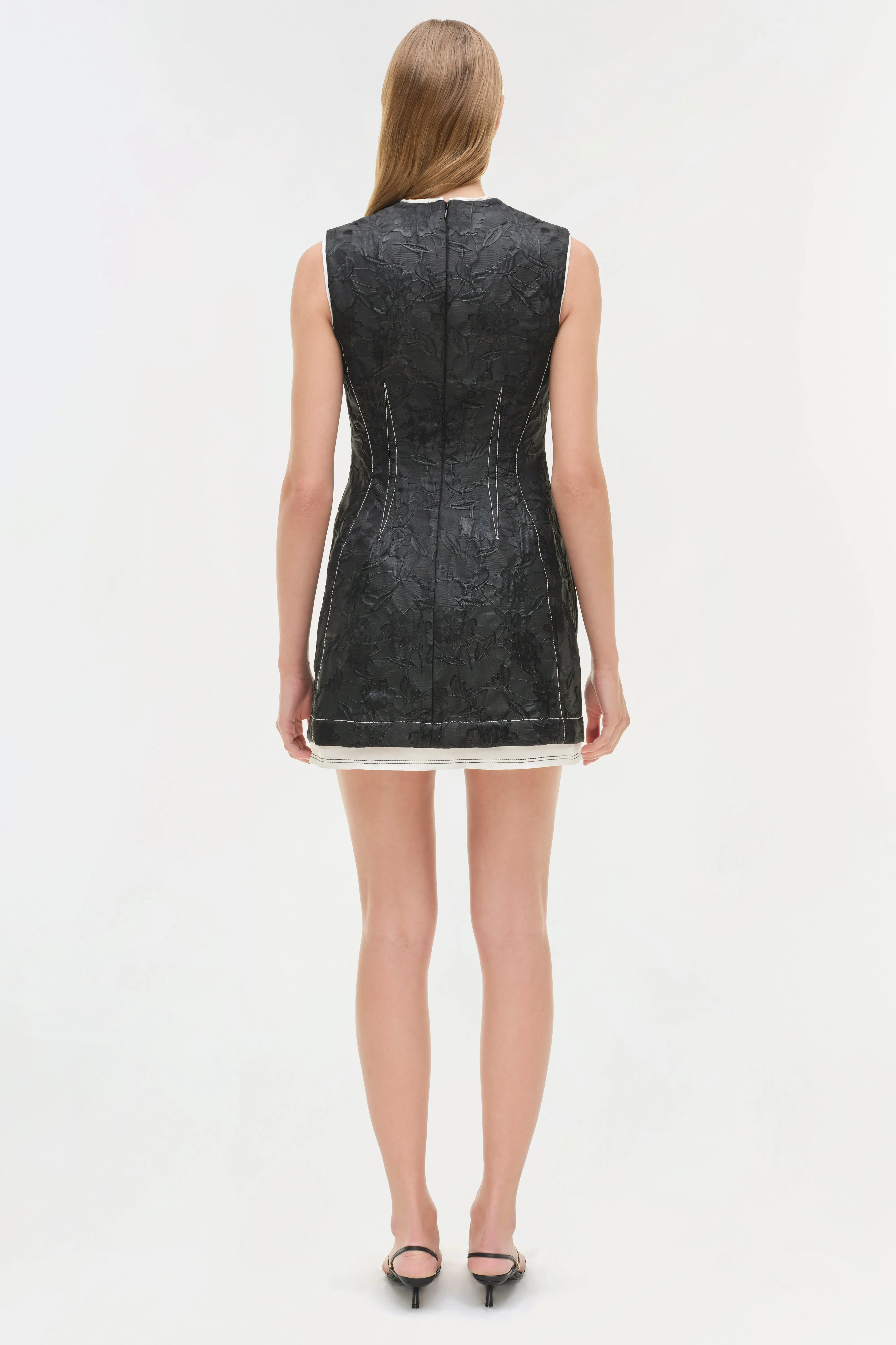Audrina Jacquard Mini Dress sold by Simkhai product image thumbnail 5