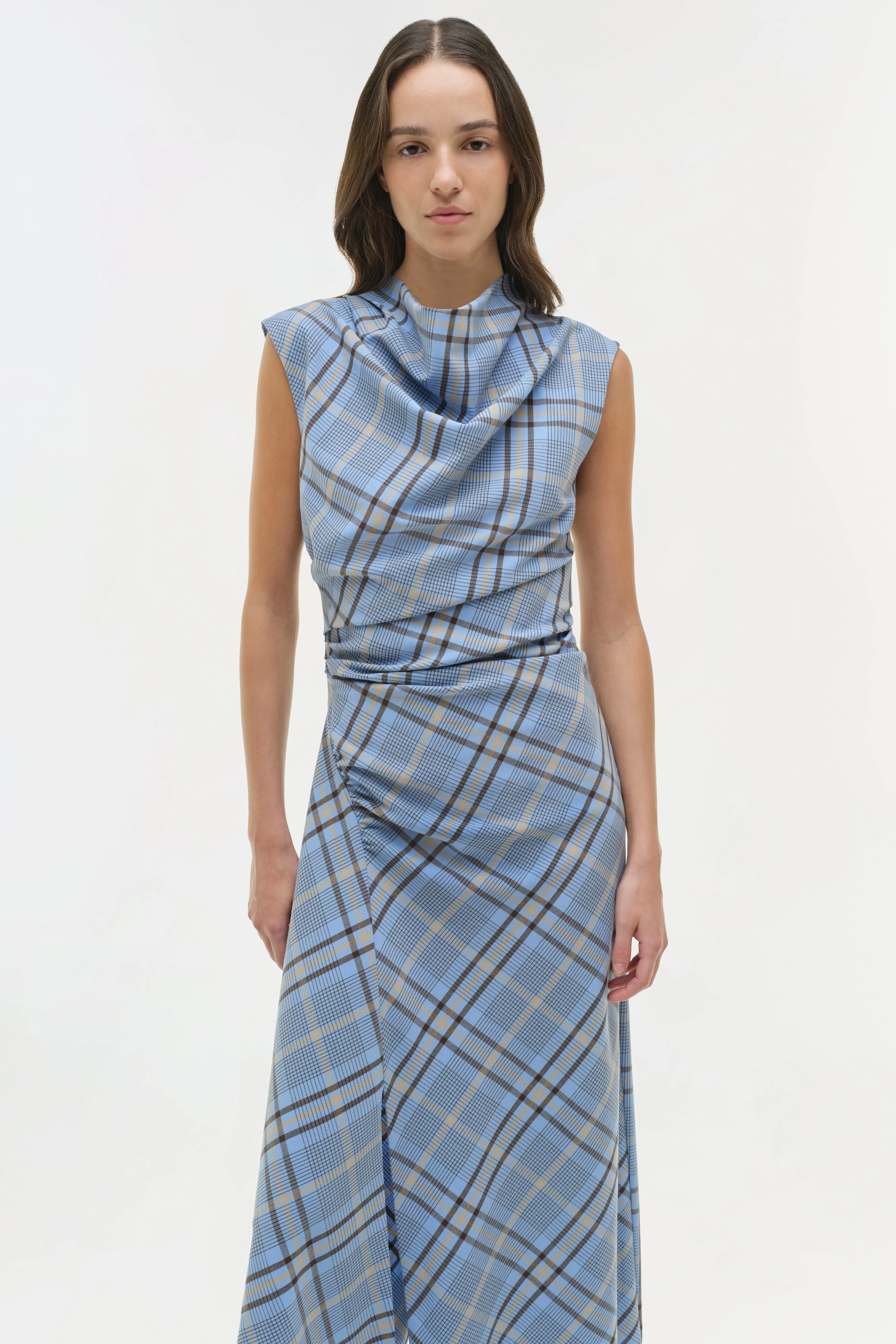 Burke Draped Midi Dress sold by Simkhai product image thumbnail 4