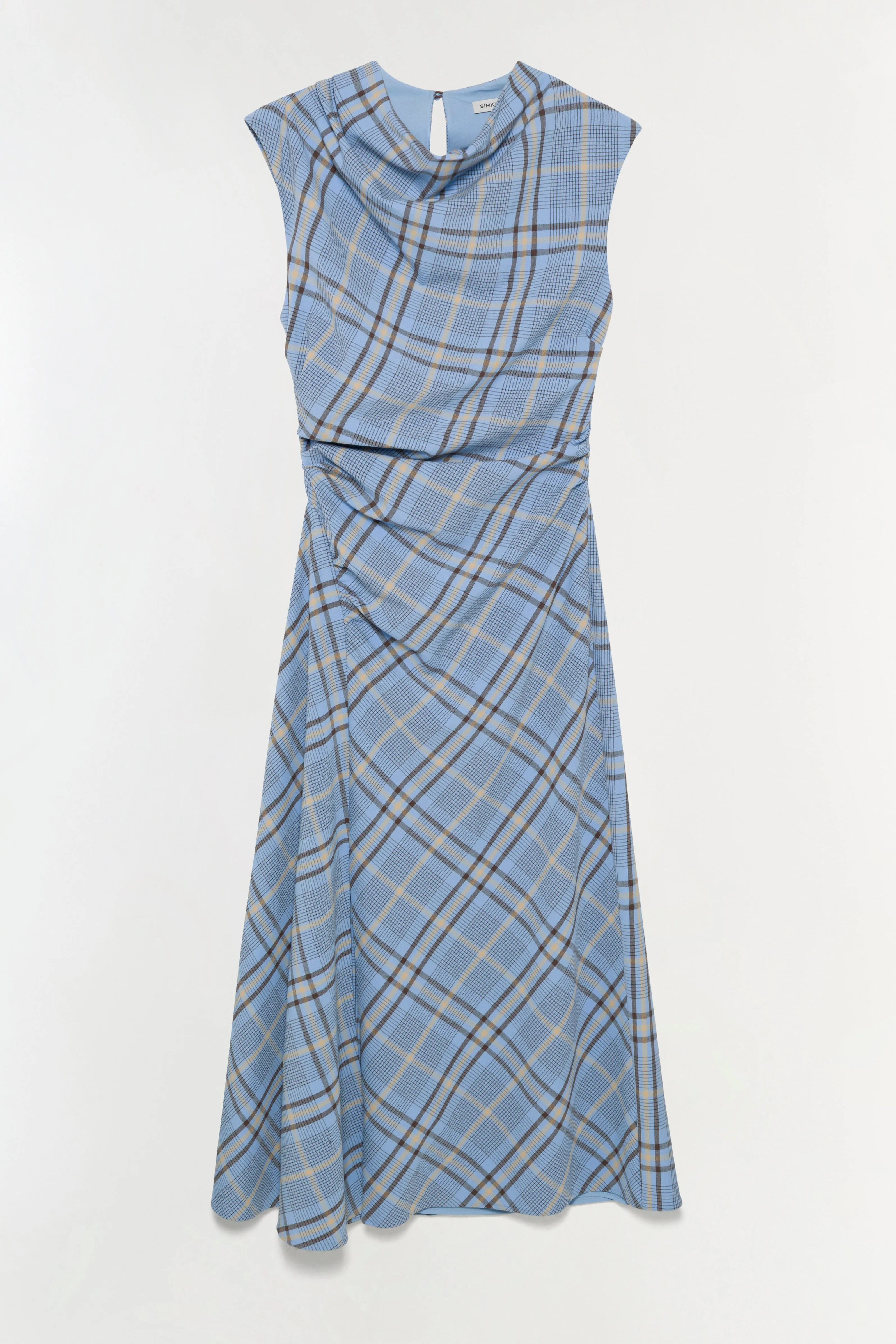 Burke Draped Midi Dress sold by Simkhai