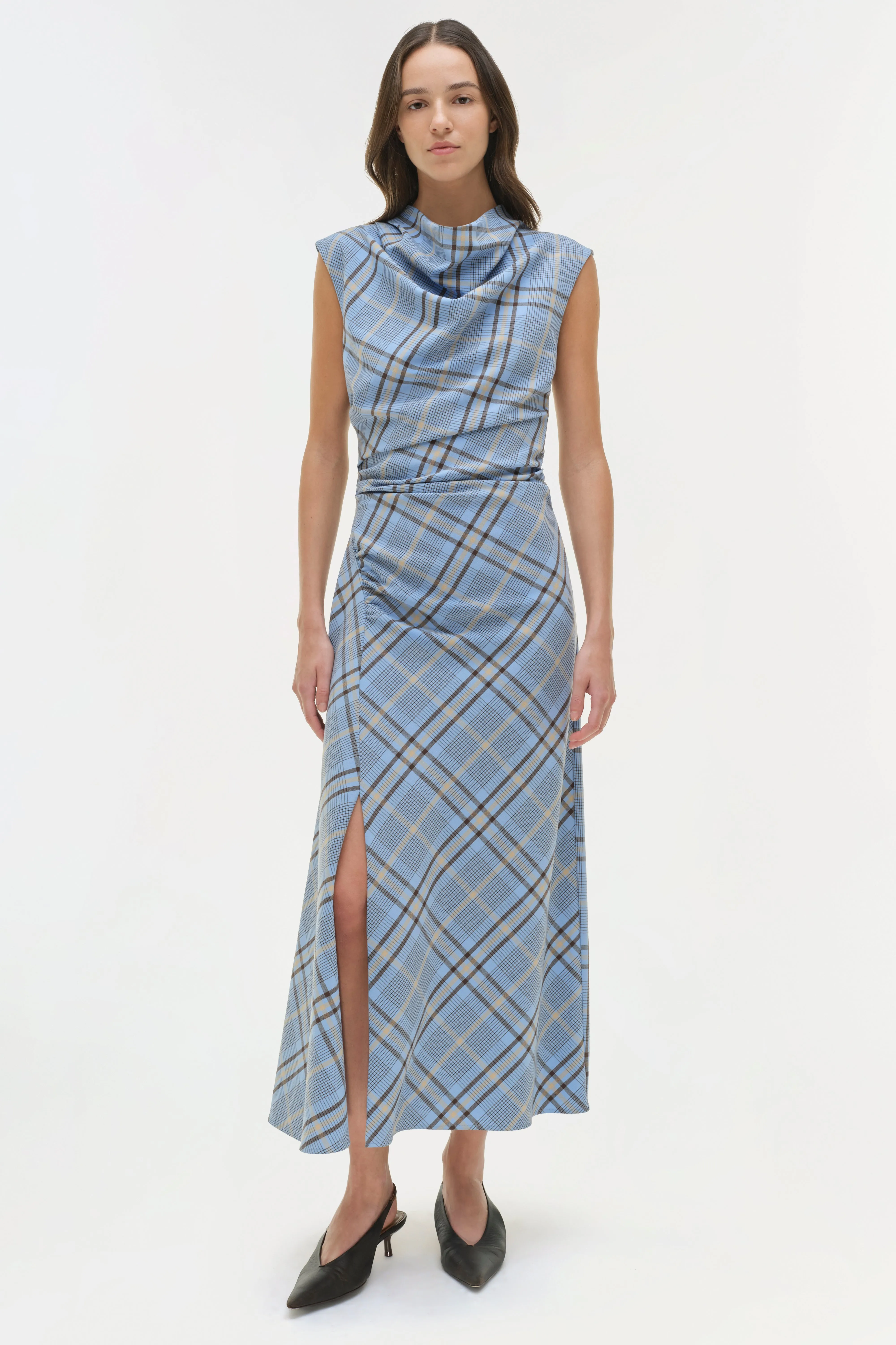Burke Draped Midi Dress sold by Simkhai product image thumbnail 3