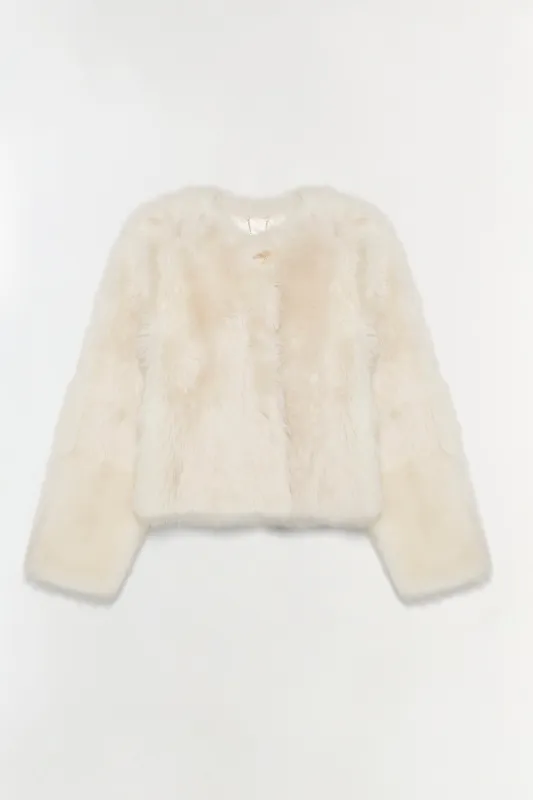 Natasha Shearling Jacket made by Simkhai