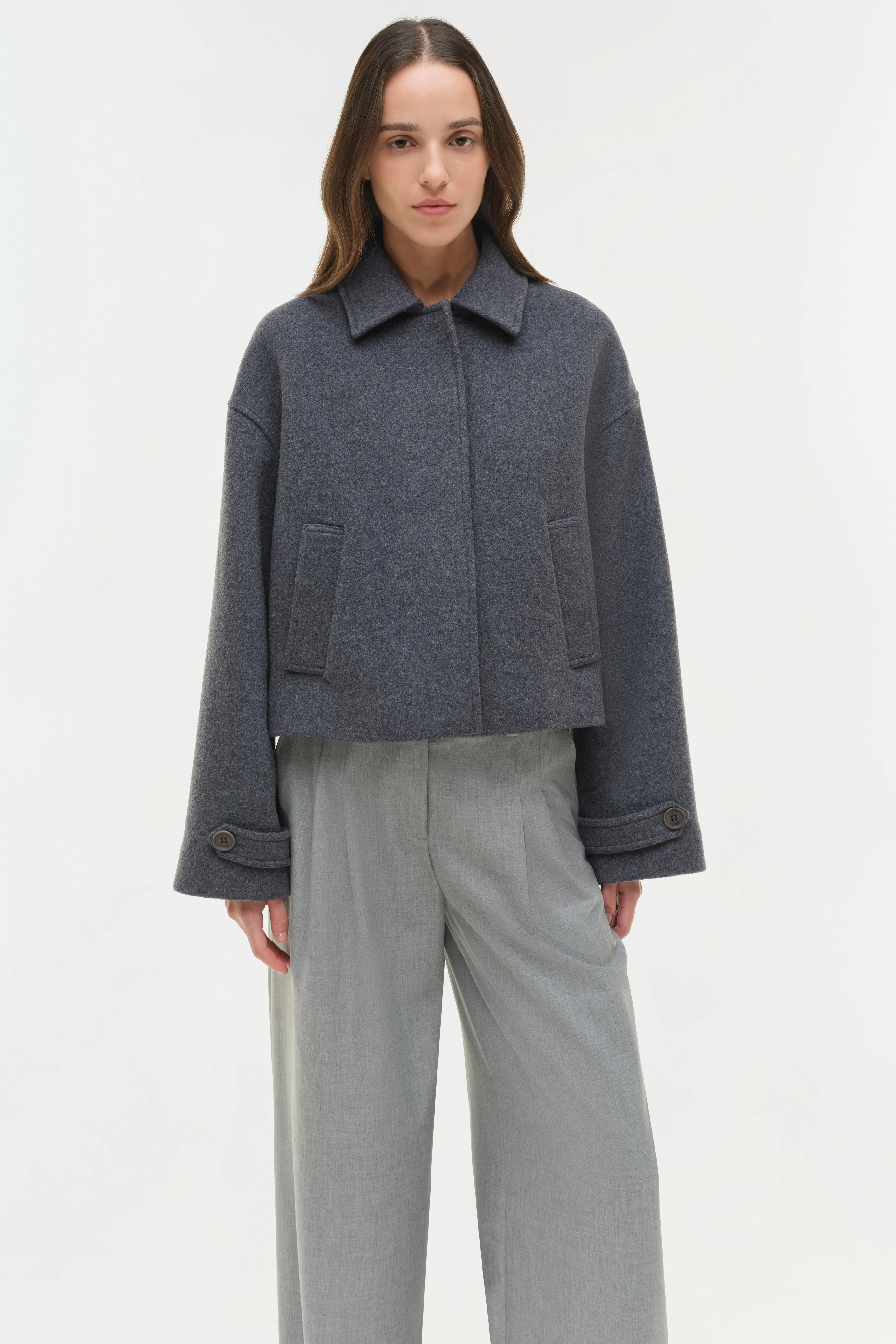 Colby Wool Jacket sold by Simkhai product image thumbnail 4