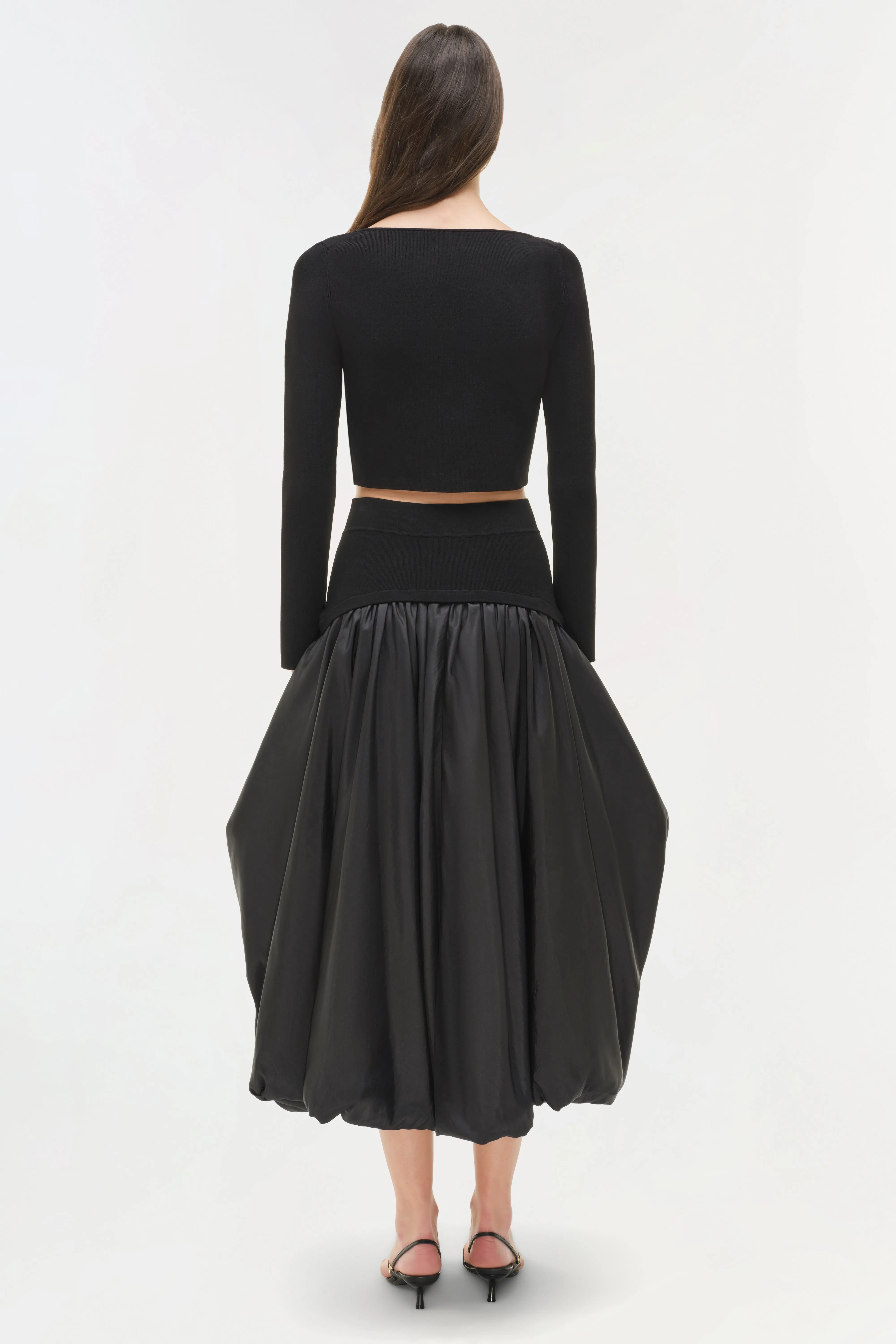 Corinn Taffeta Knit Midi Skirt sold by Simkhai product image thumbnail 5