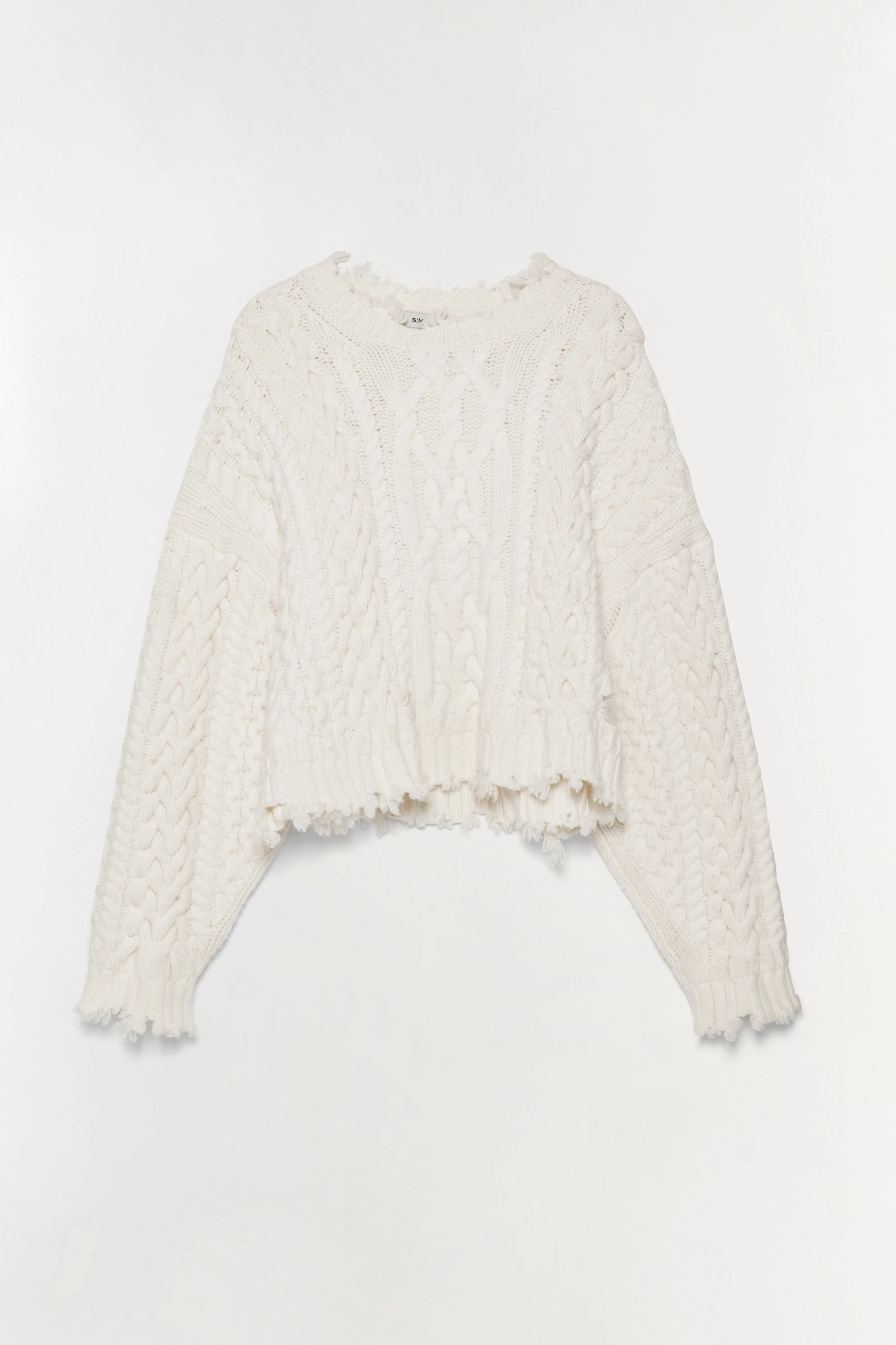 Felix Knit Cropped Sweater sold by Simkhai