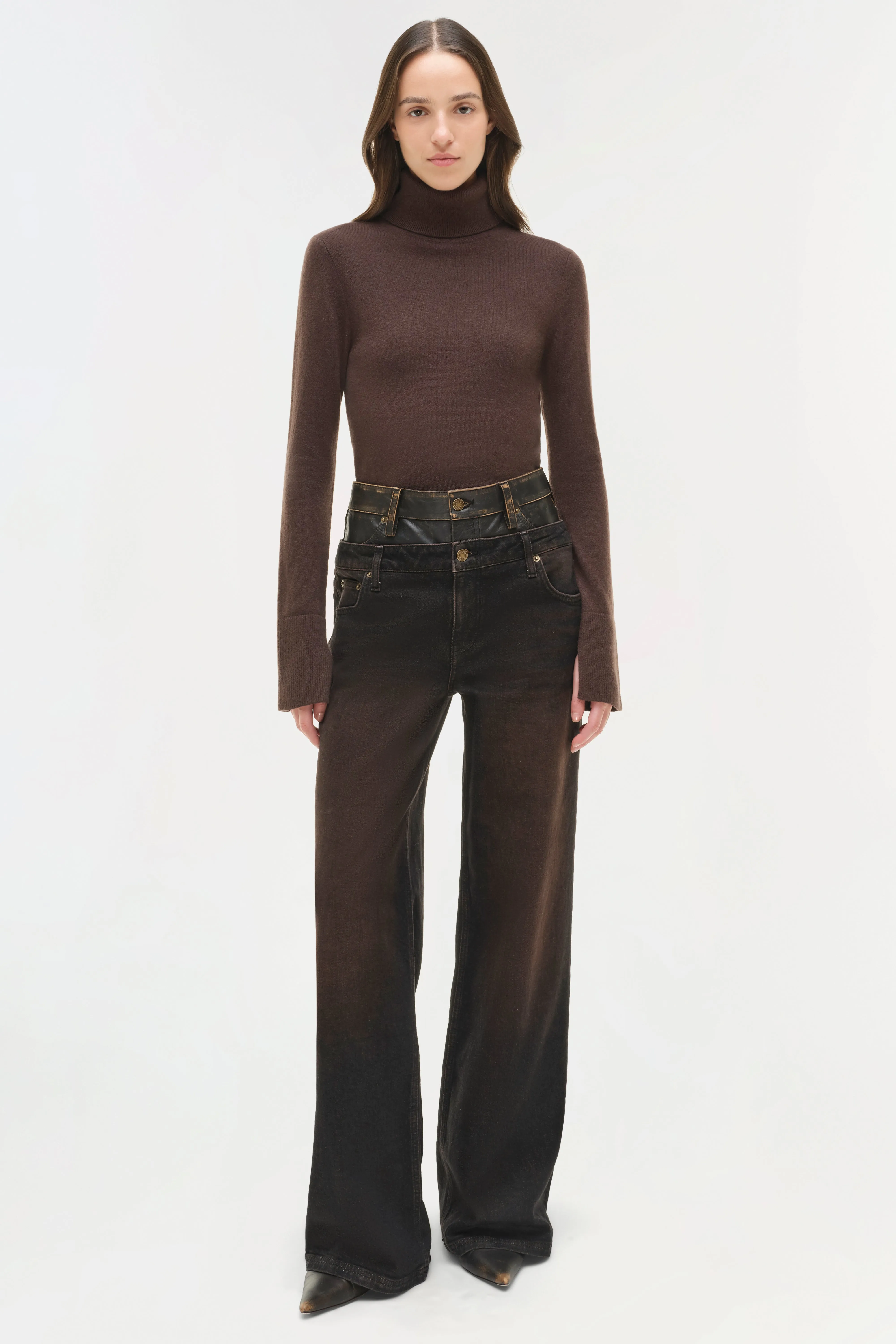 Fenwick Cashmere Turtleneck sold by Simkhai product image thumbnail 2