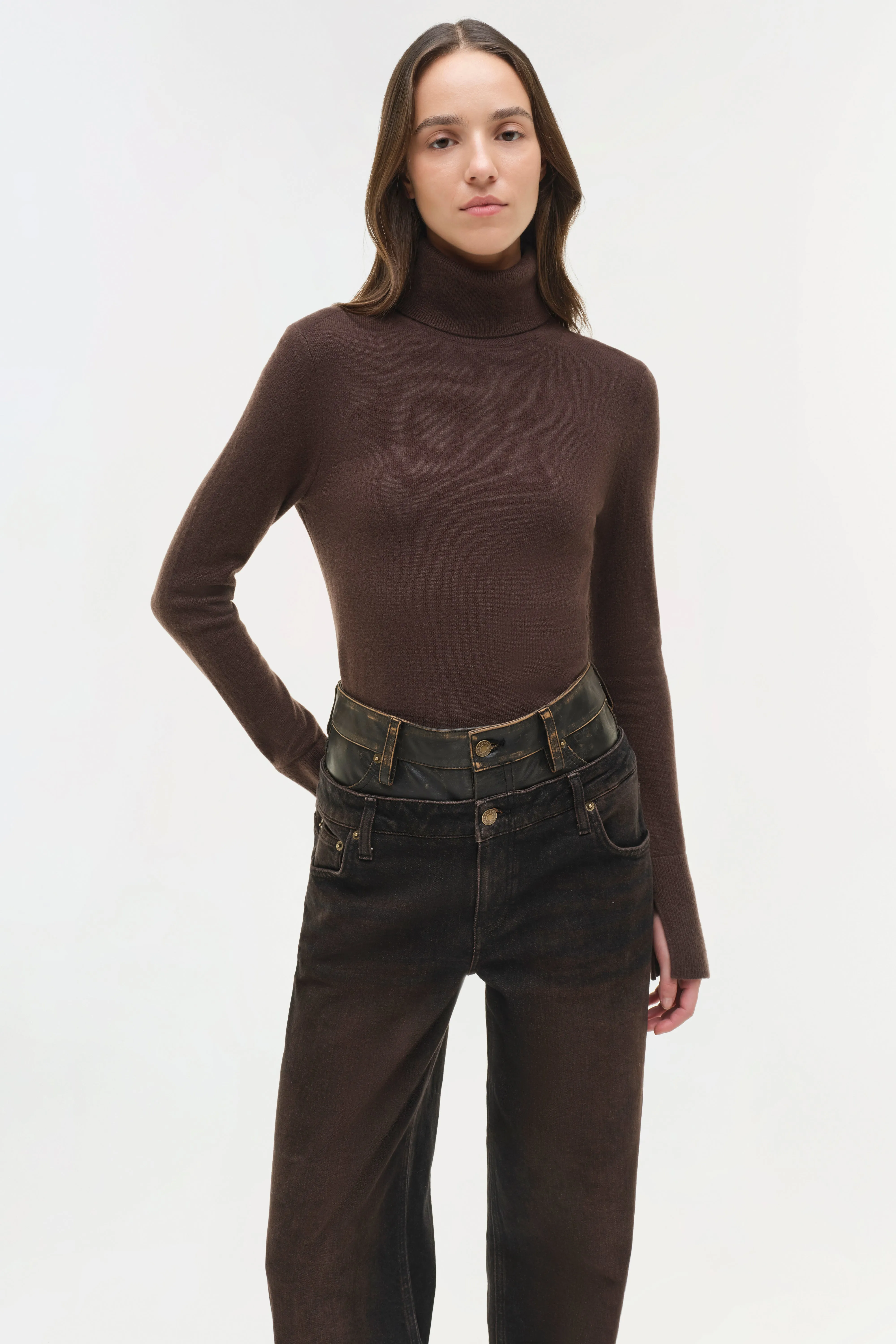 Fenwick Cashmere Turtleneck sold by Simkhai product image thumbnail 3