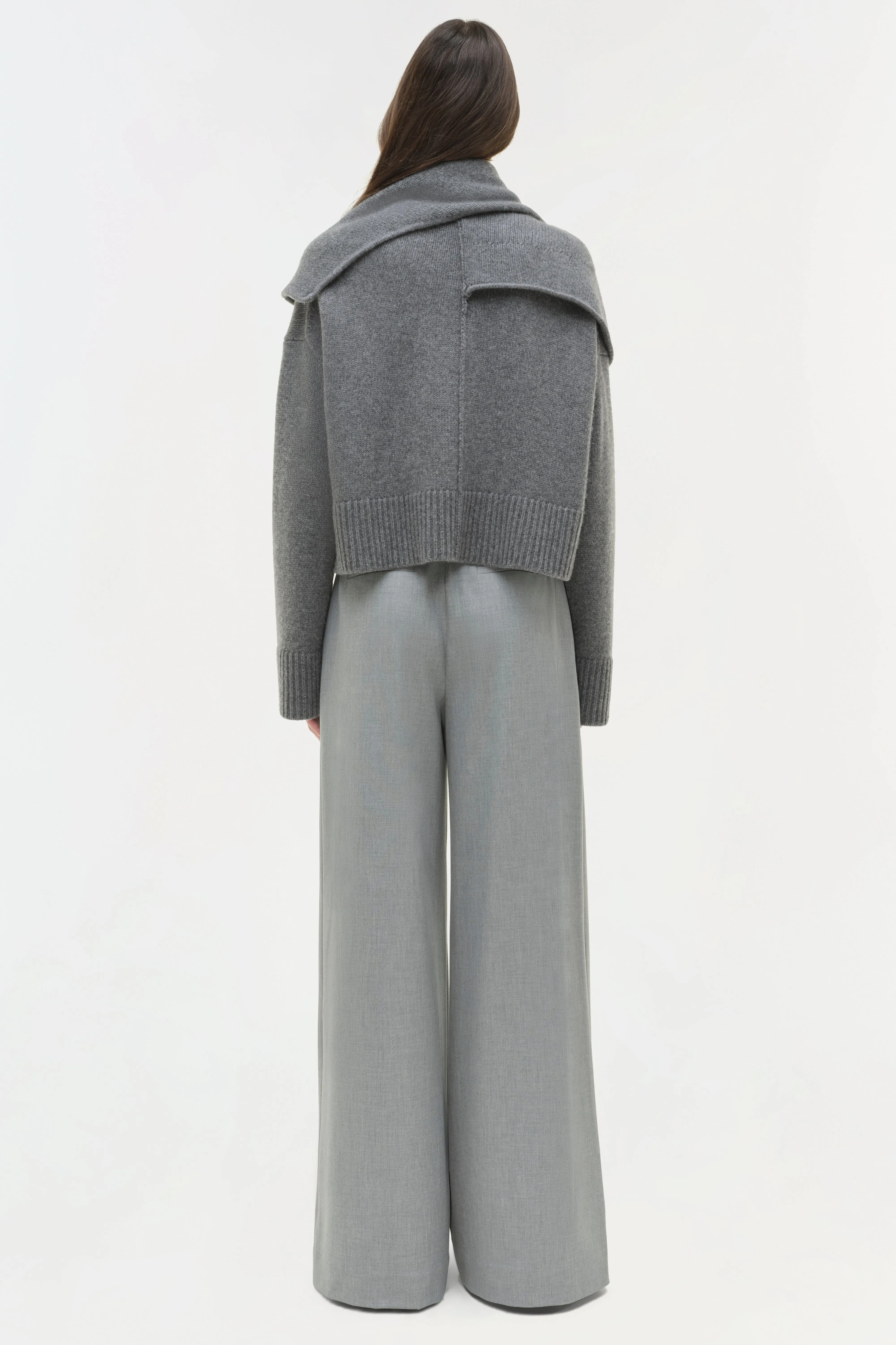 Elson Wool Cashmere Scarf Sweater sold by Simkhai product image thumbnail 5