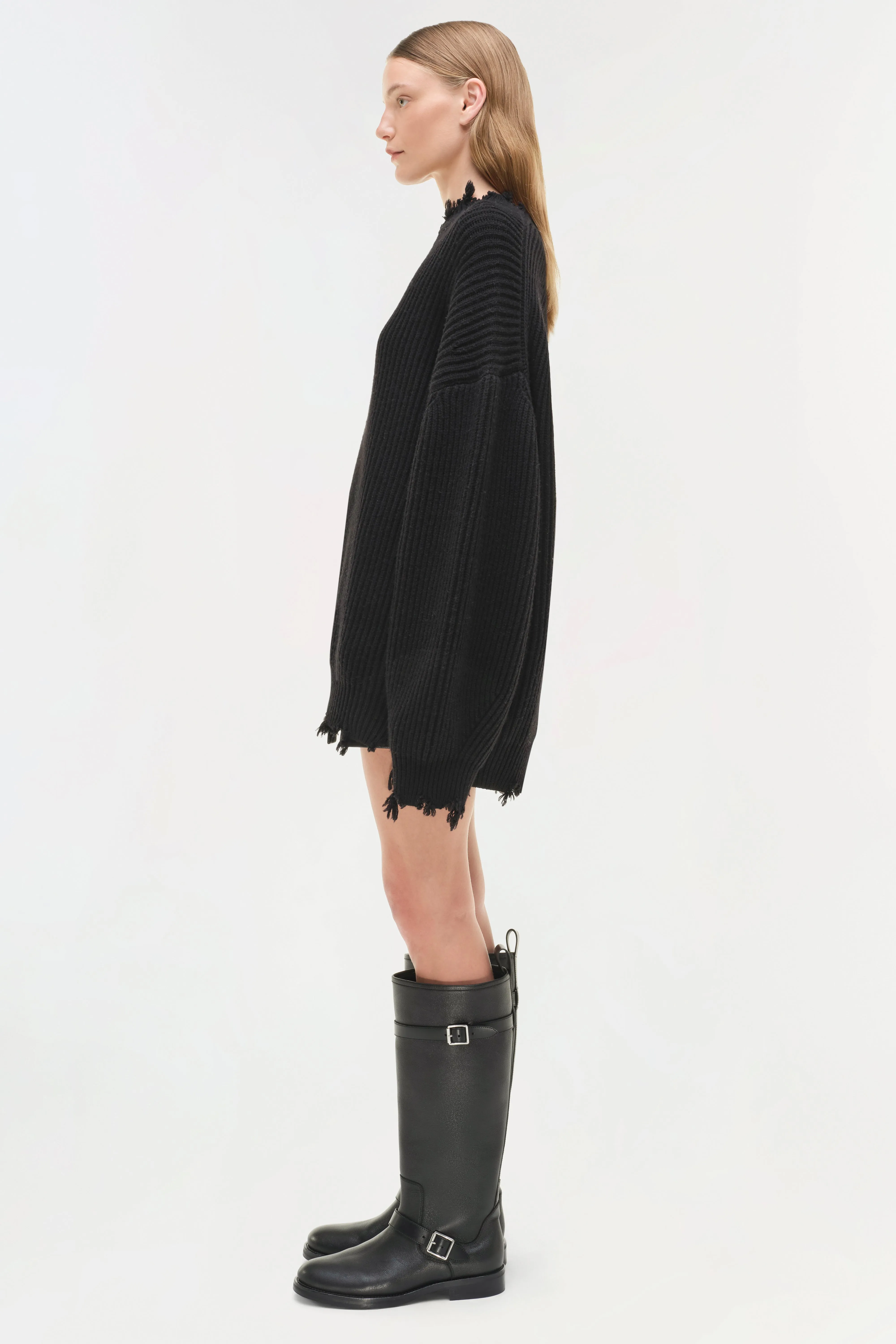 Willa Oversized Wool Sweater sold by Simkhai product image thumbnail 4