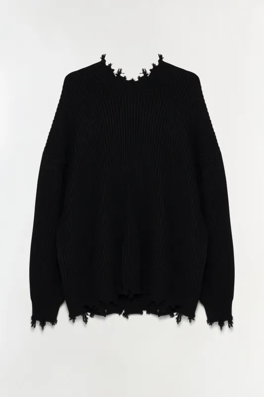 Willa Oversized Wool Sweater made by Simkhai