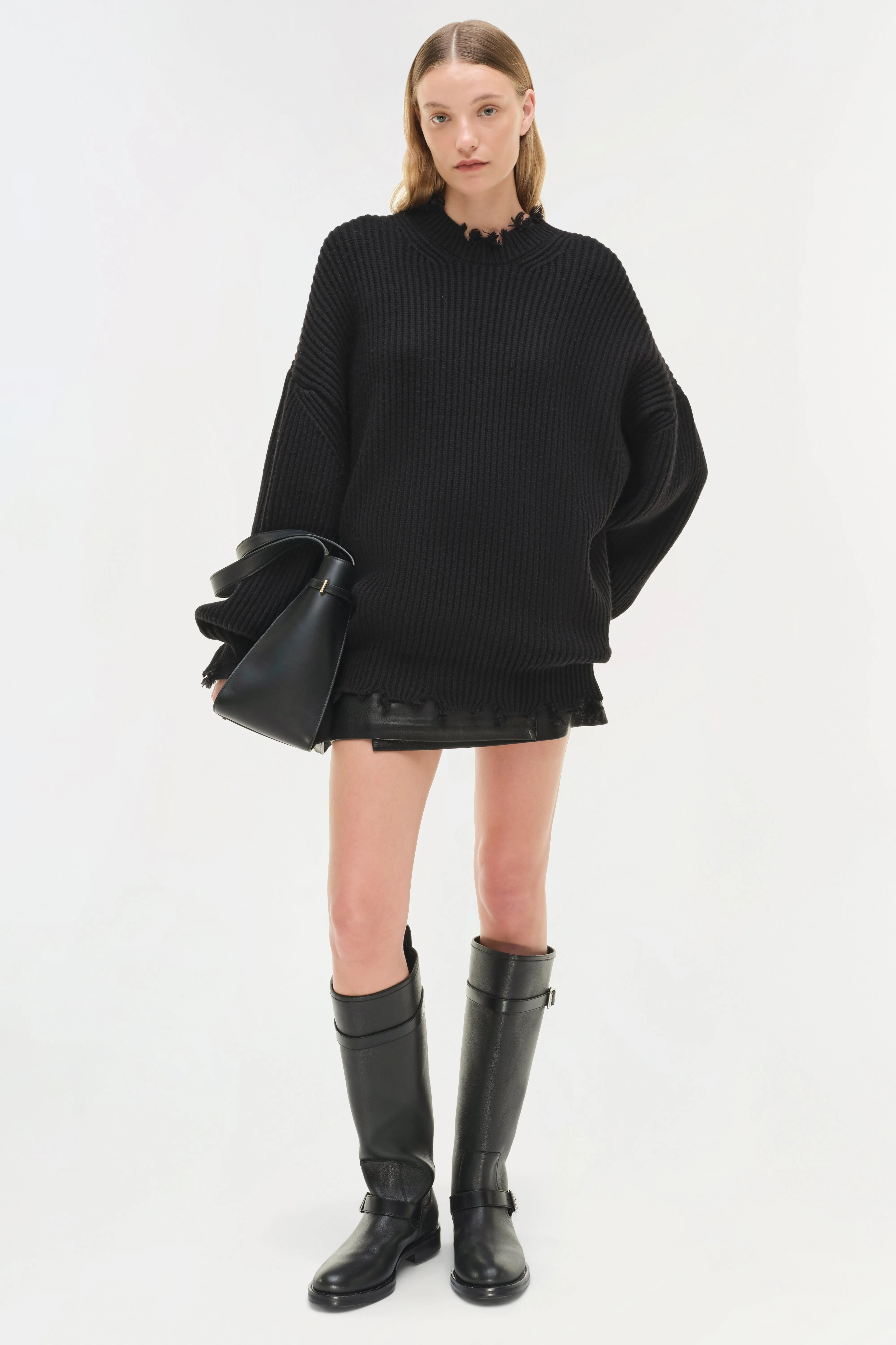 Willa Oversized Wool Sweater sold by Simkhai product image thumbnail 2