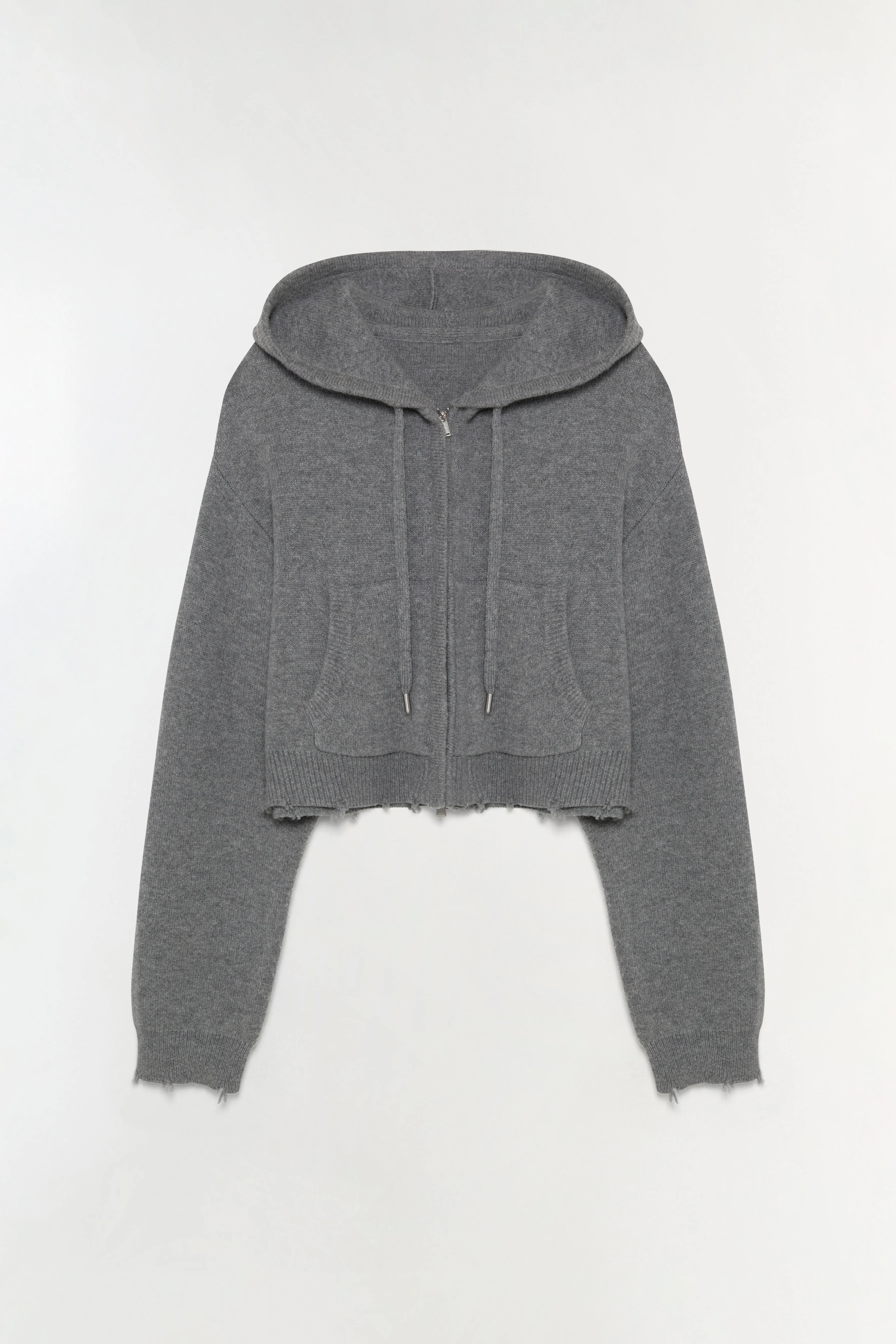 Dakota Wool Cropped Hoodie sold by Simkhai