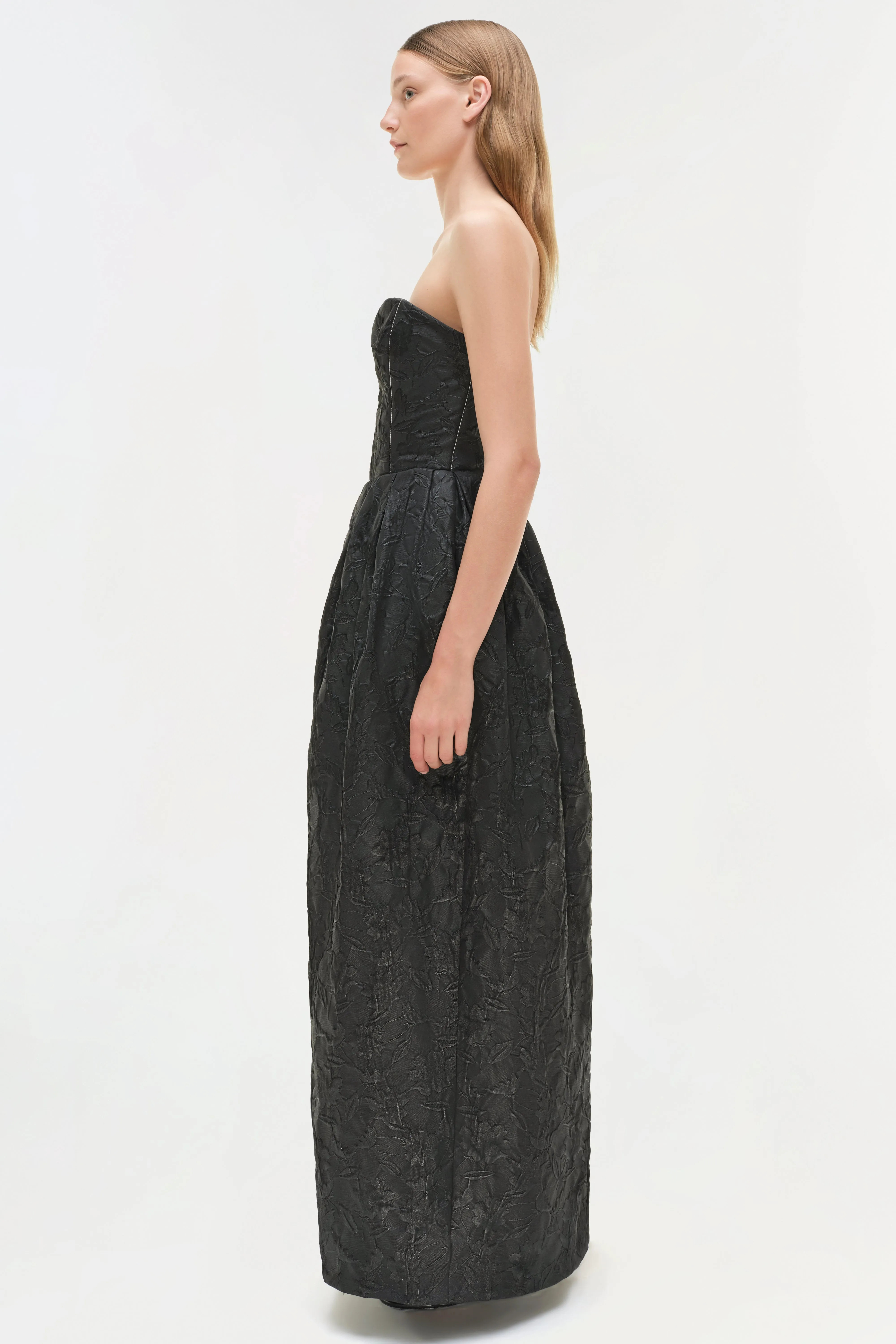 Adeena Jacquard Bustier Gown sold by Simkhai product image thumbnail 5