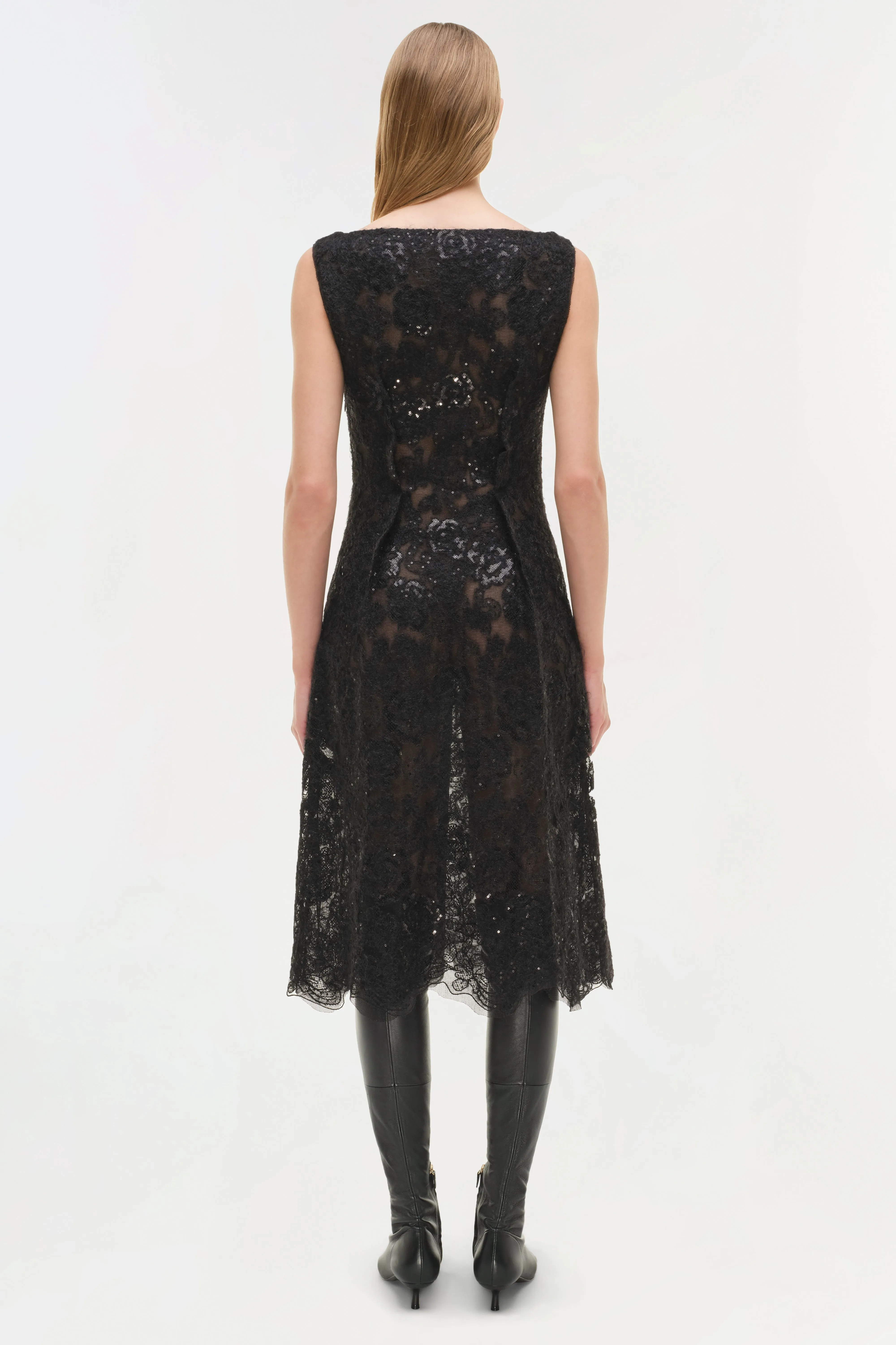Delphine Sequin Lace Midi Dress sold by Simkhai product image thumbnail 5