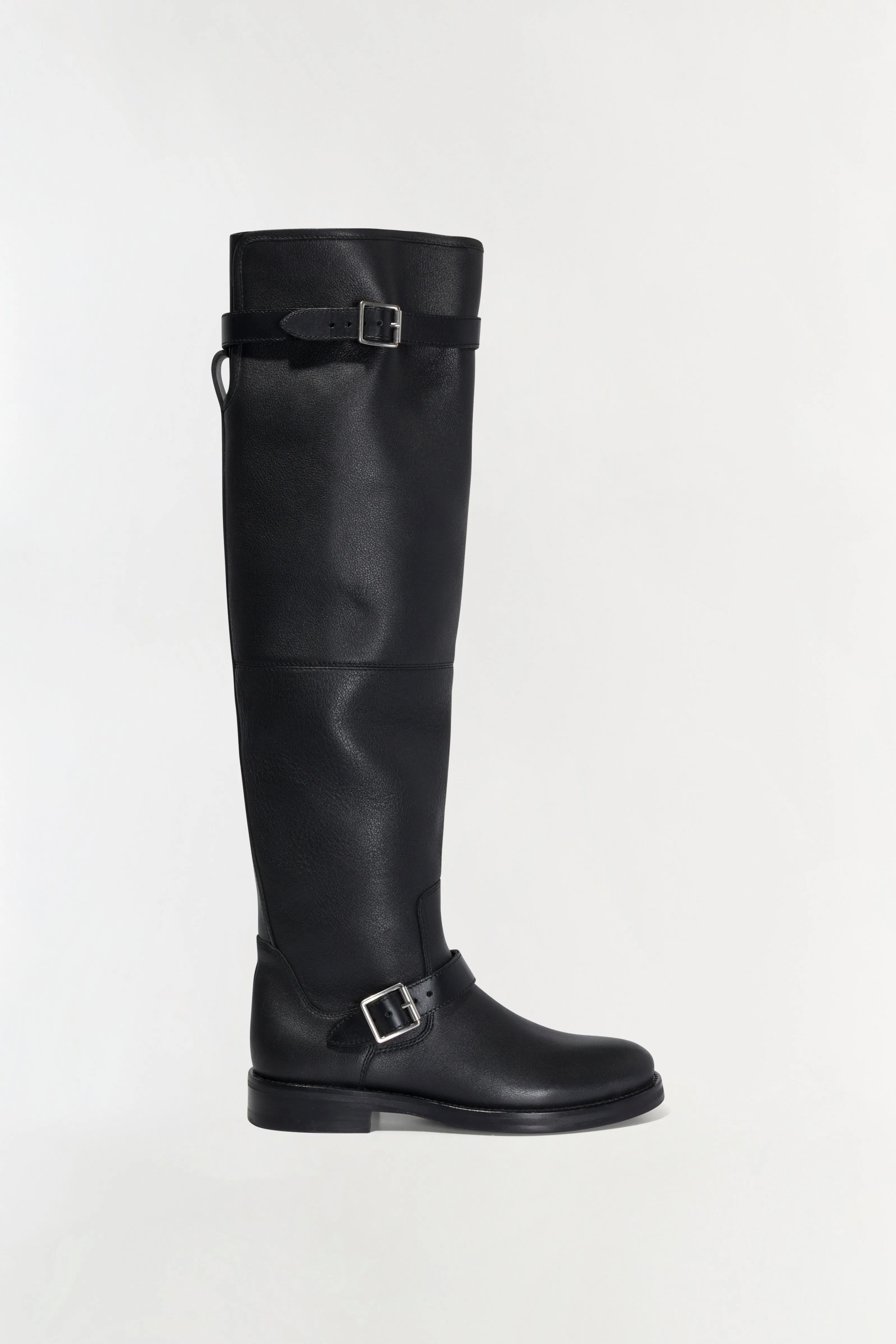 Noah Leather Over The Knee Boot sold by Simkhai